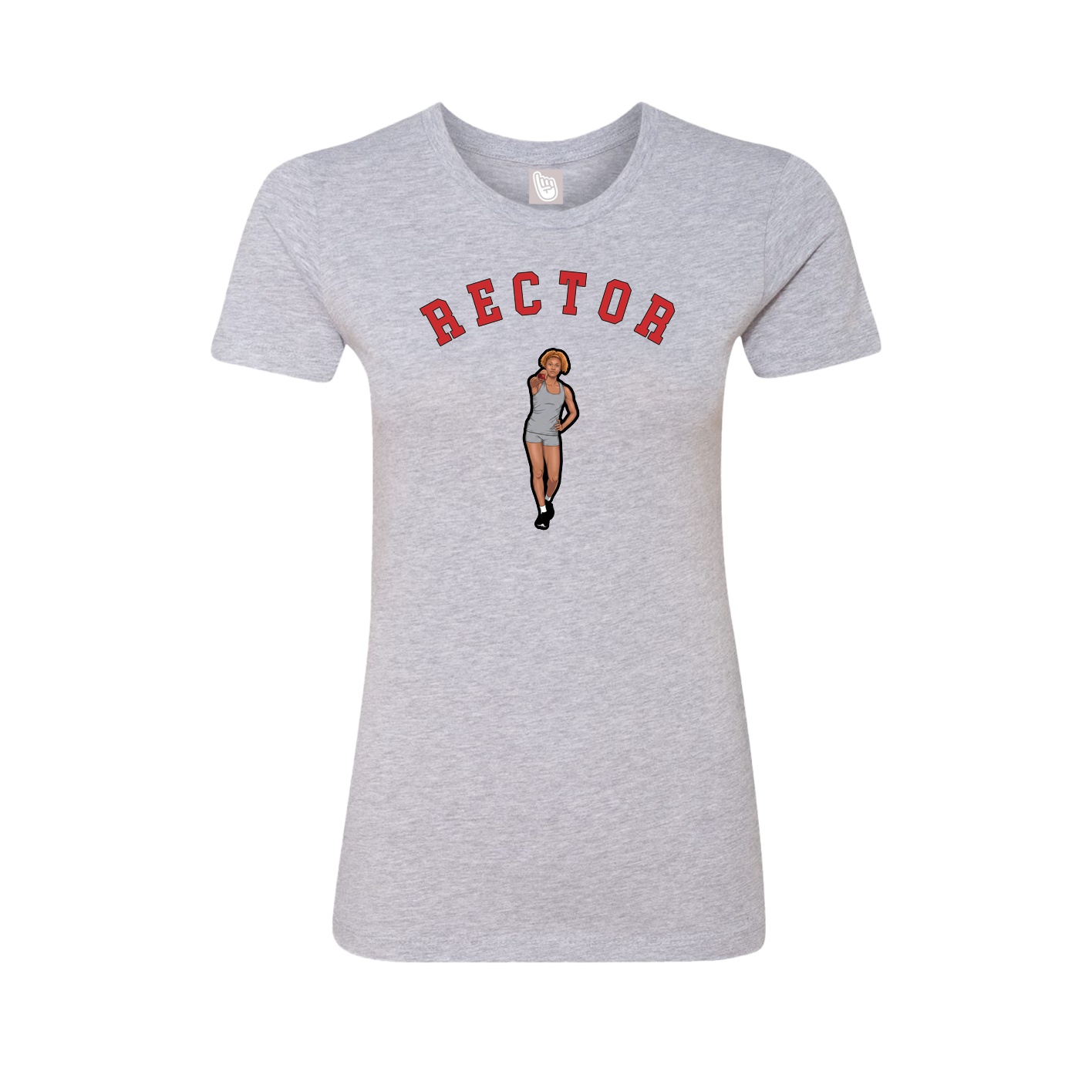 Womens Tee — Shirsey Arch in Grey