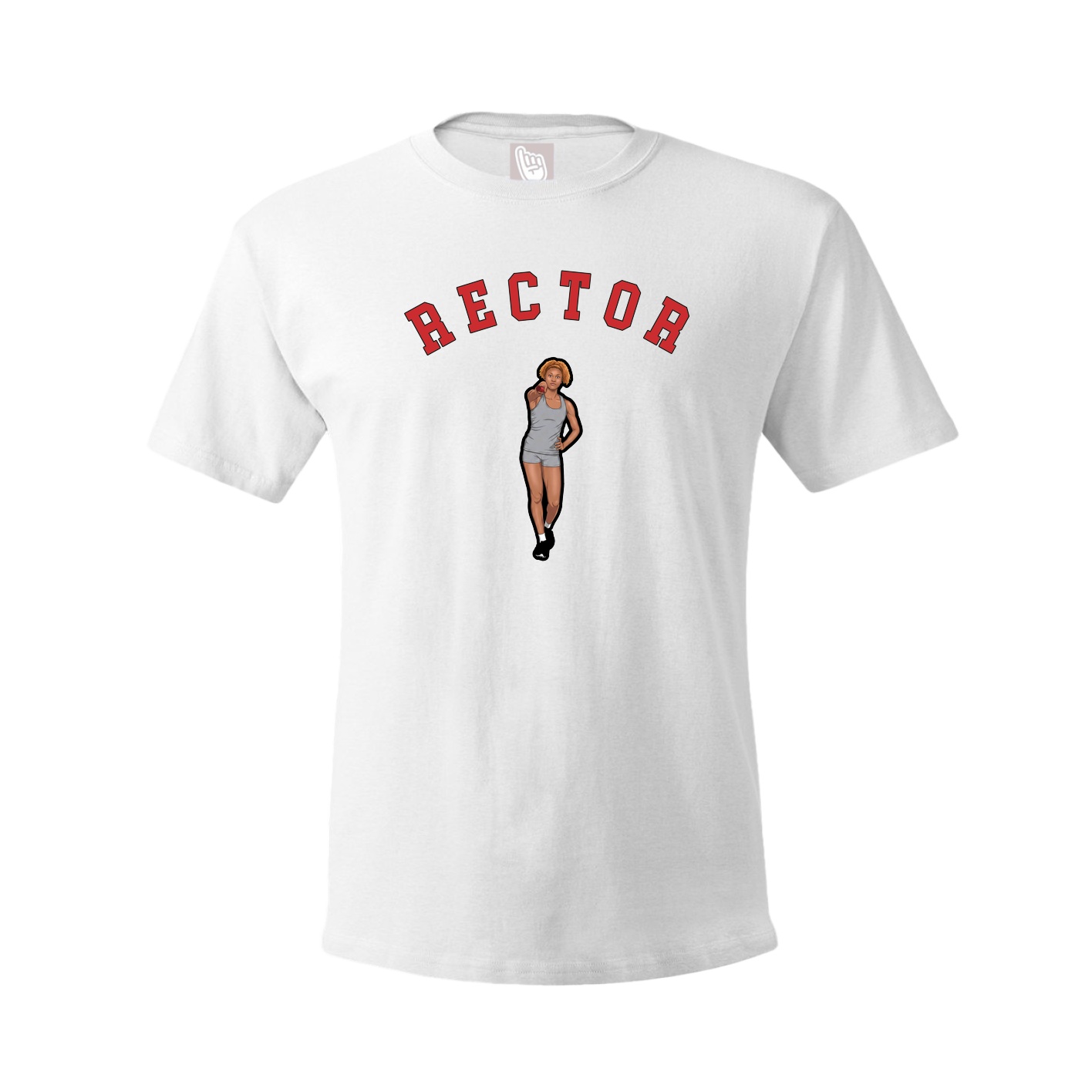 Youth Tee — Shirsey Arch in White