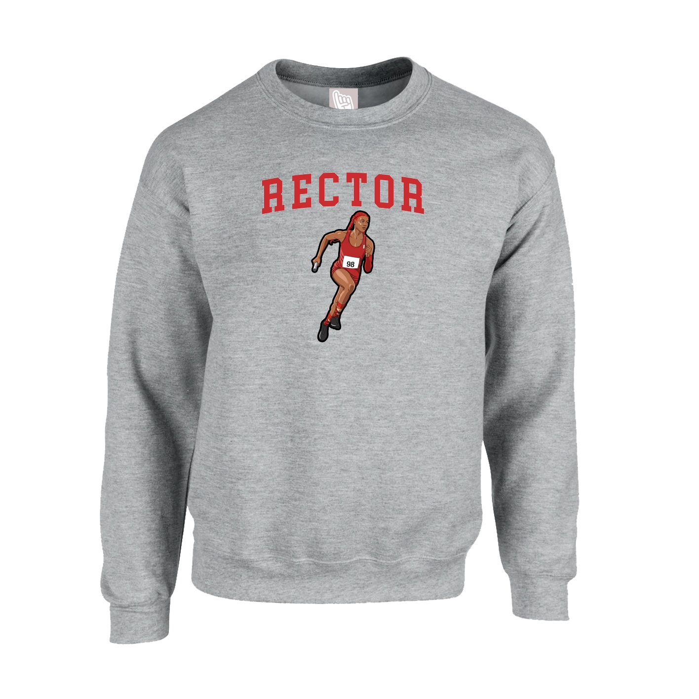 Fleece Crew — Shirsey in Grey