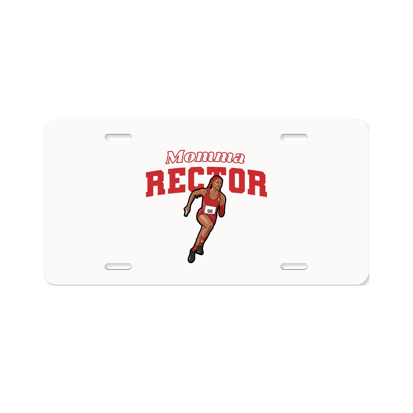 License Plate — Mothers Day Block in Classic