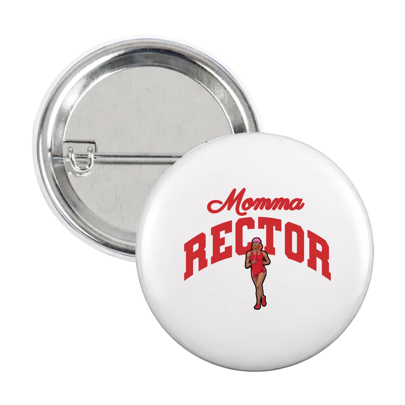 Game Day Button — Mothers Day Arch in White