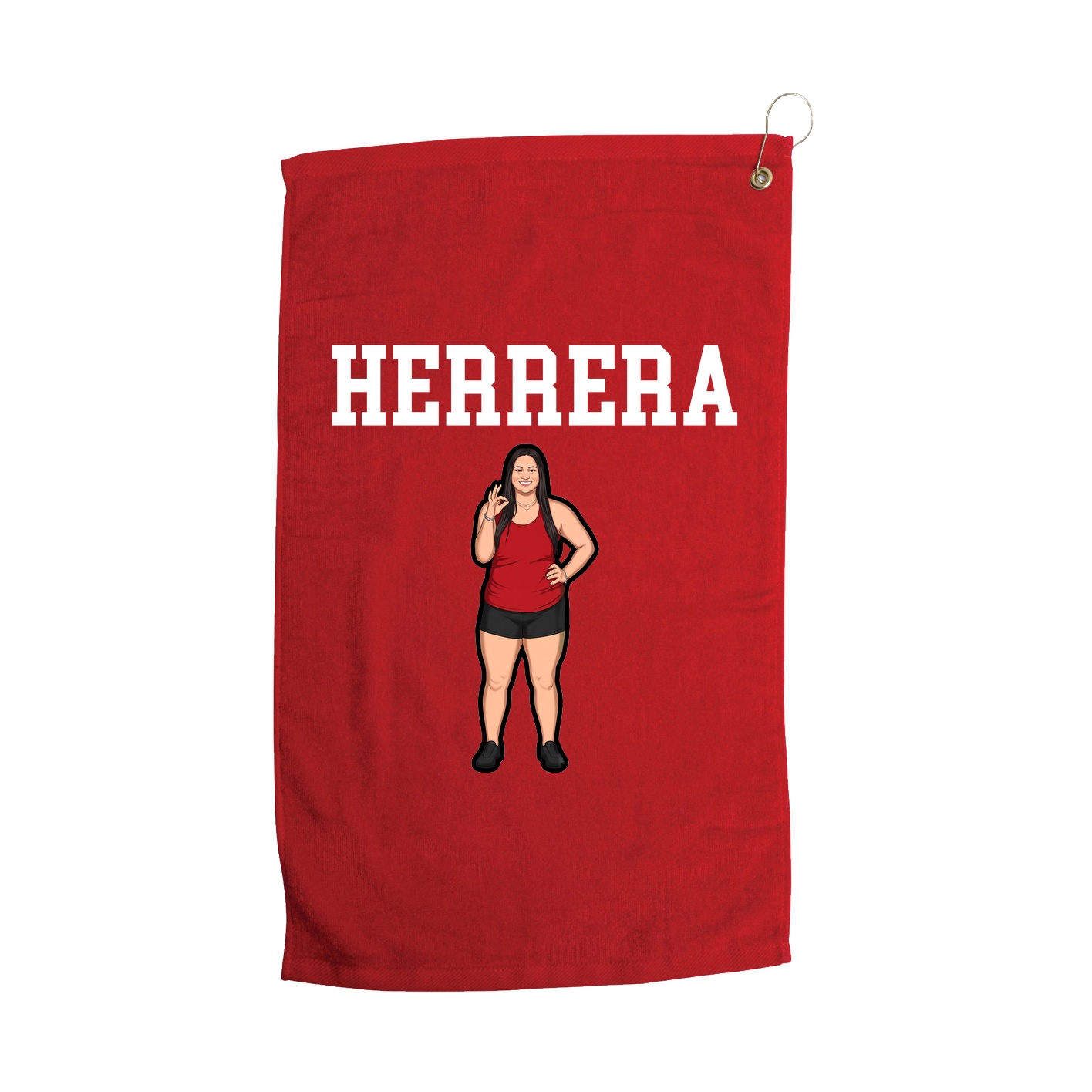 Golf Towel — Shirsey in Red