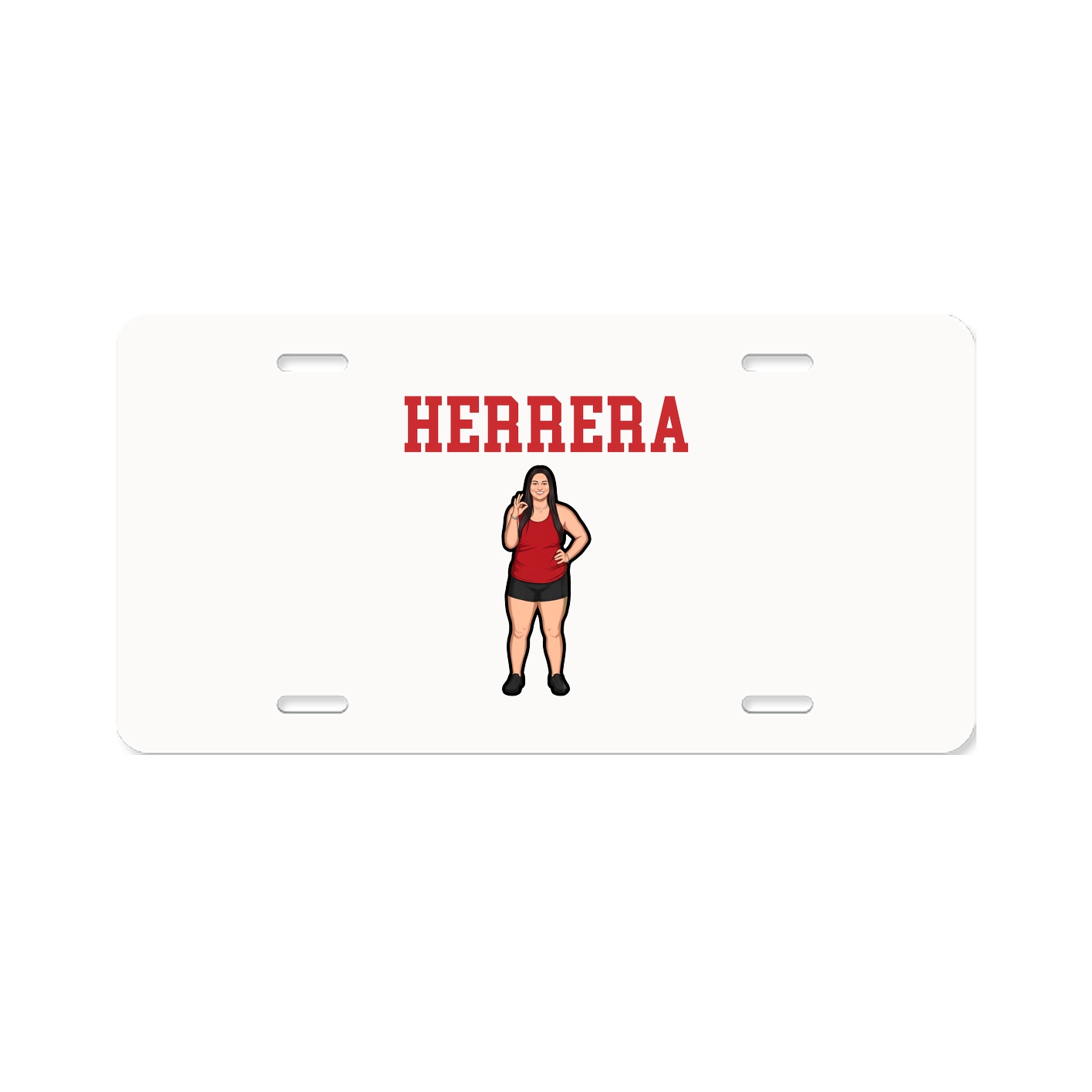 License Plate — Shirsey in Classic
