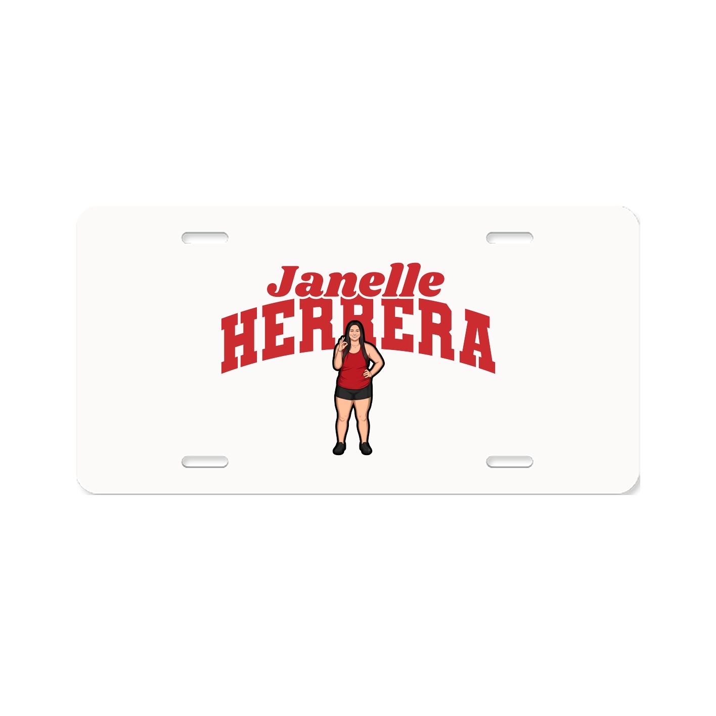 License Plate — Signature Arch in Classic