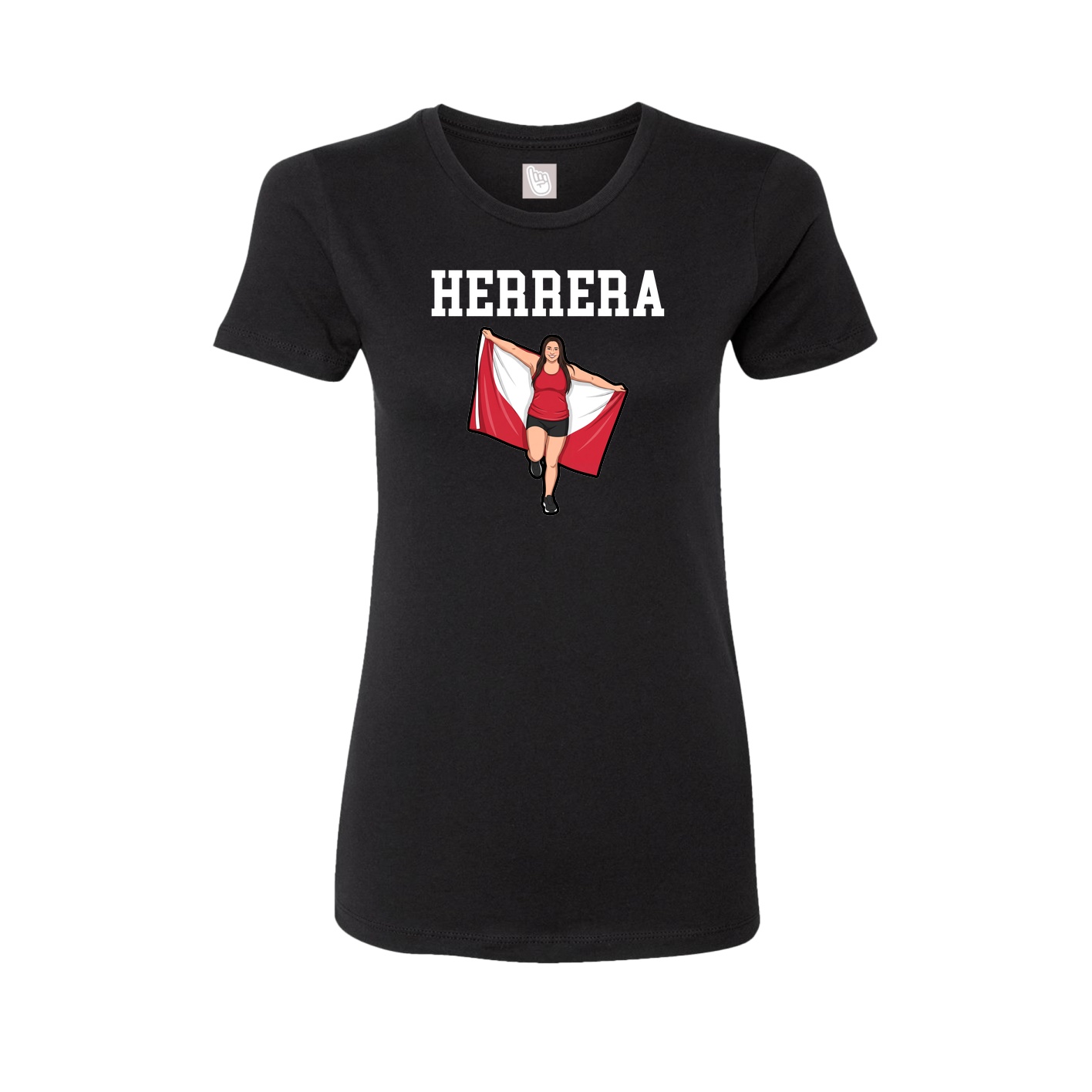 Fitted Women's Tee — Shirsey in Black
