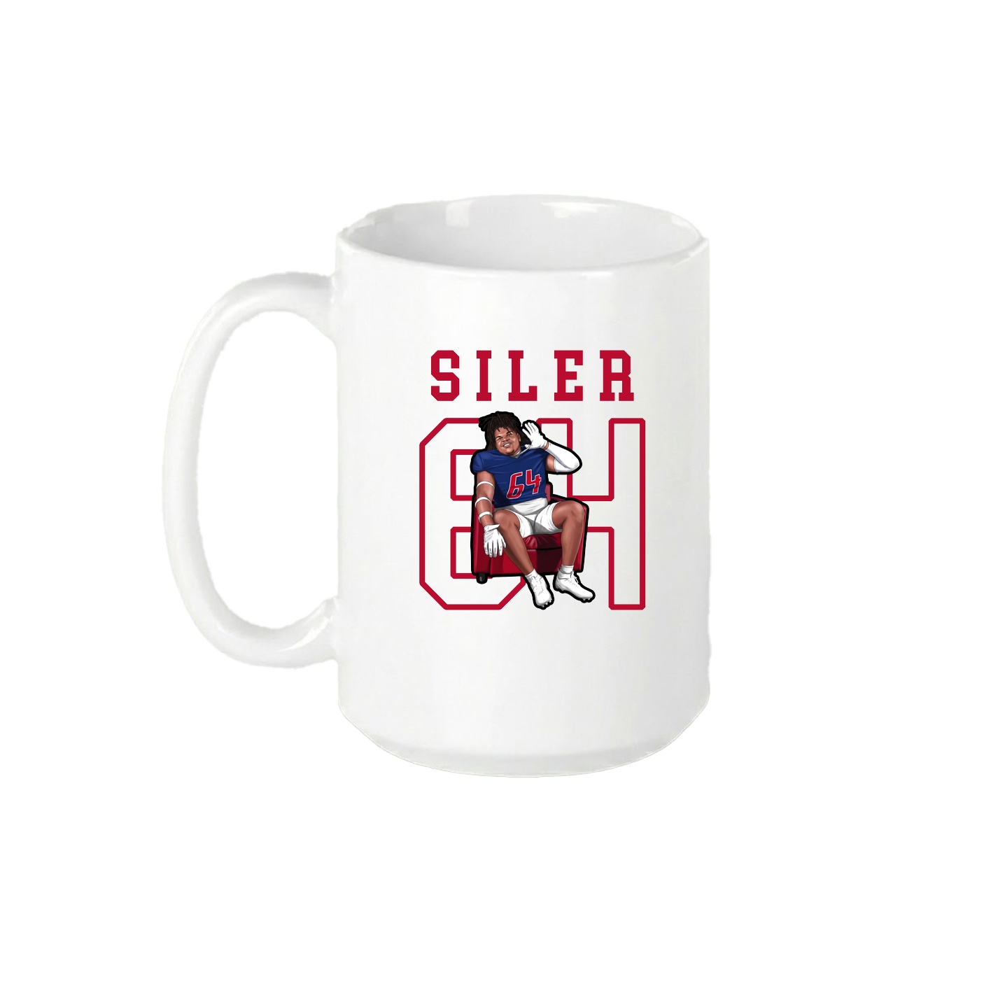 15oz Coffee Mug — Shirsey in White