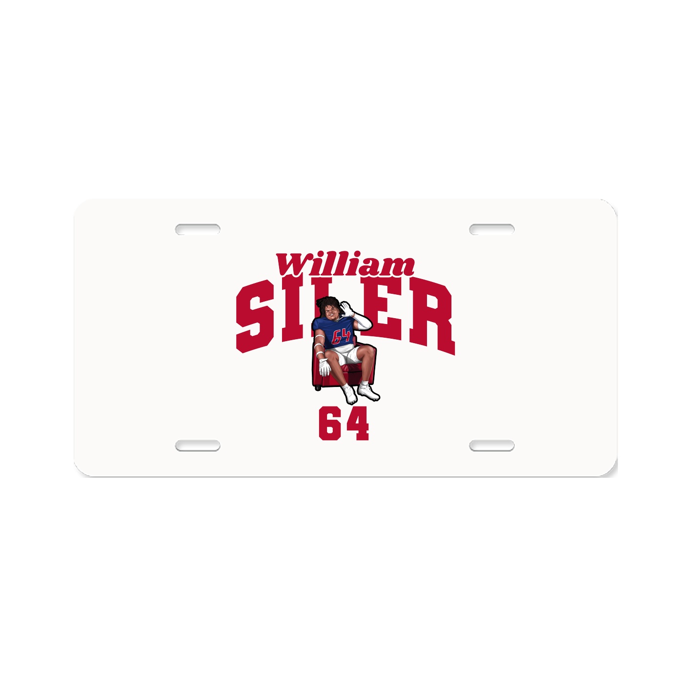 License Plate — Signature Arch in Classic