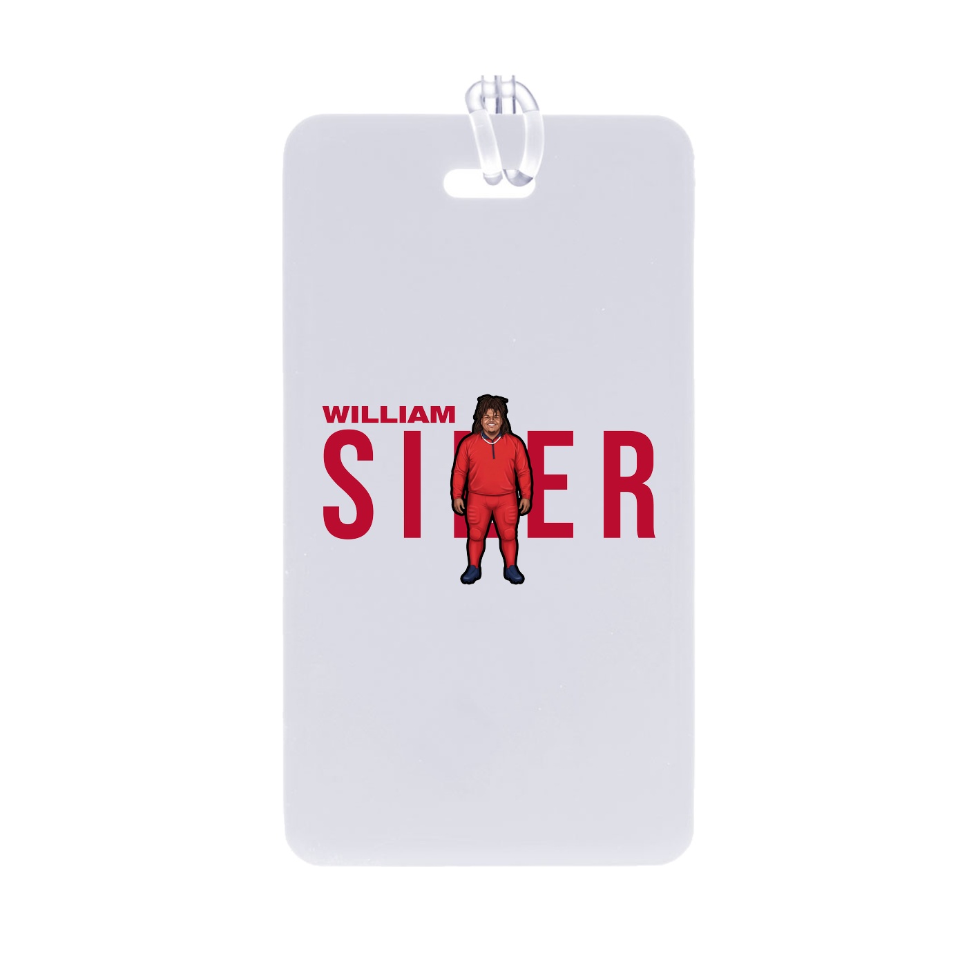 Bag Tag — Player Name in Classic