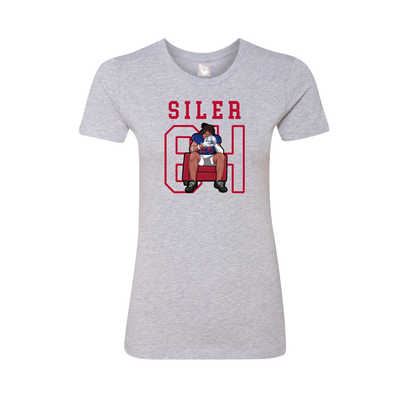 Womens Tee — Shirsey in Grey