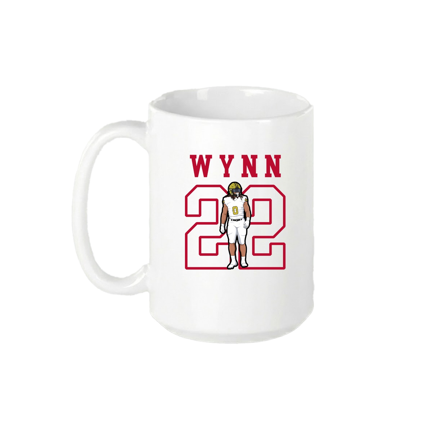 15oz Coffee Mug — Shirsey in White