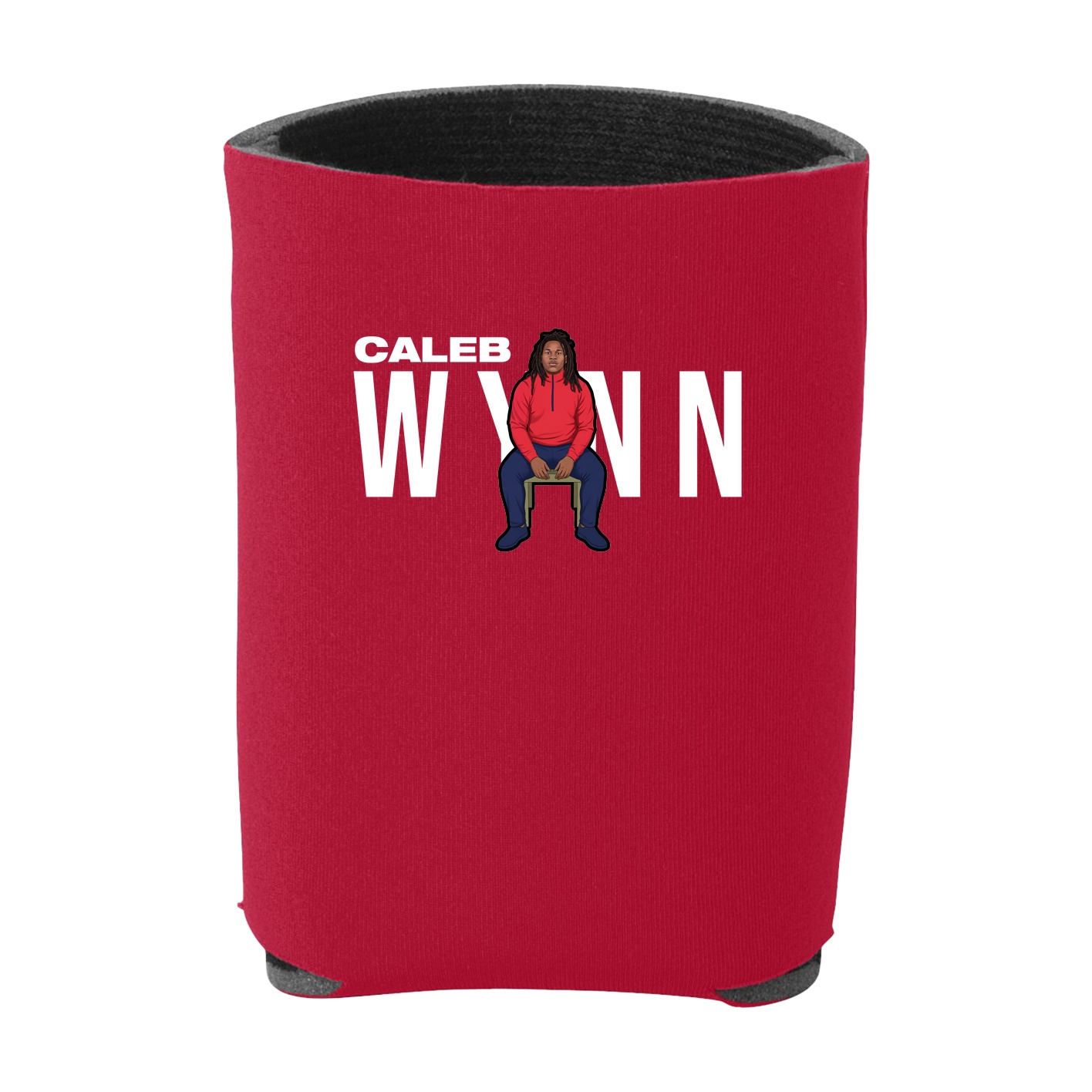 Can Holder — Player Name in Red