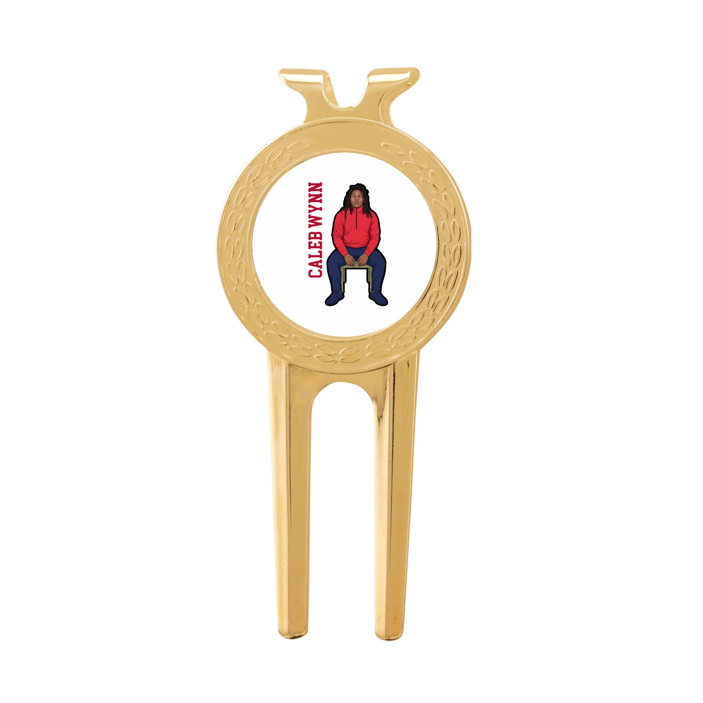 Divot Tool with Ball Marker — Name Vertical in Classic