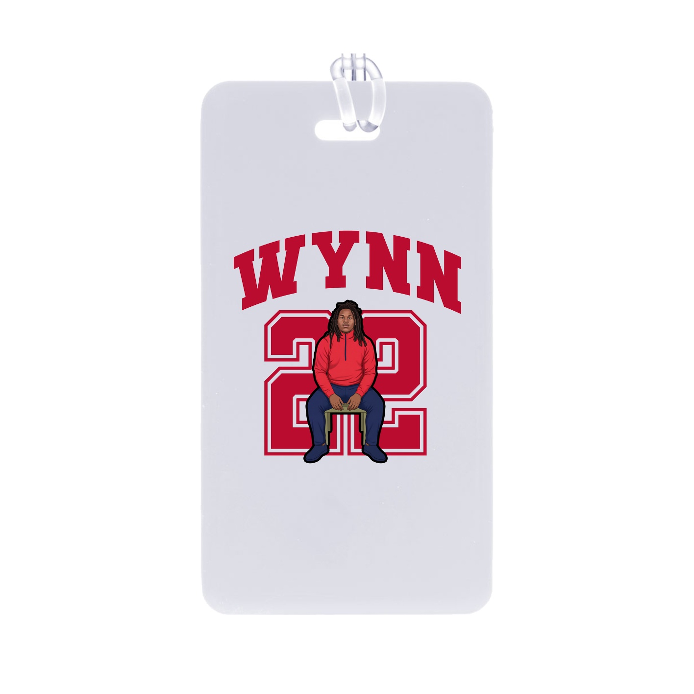 Bag Tag — Number in Classic