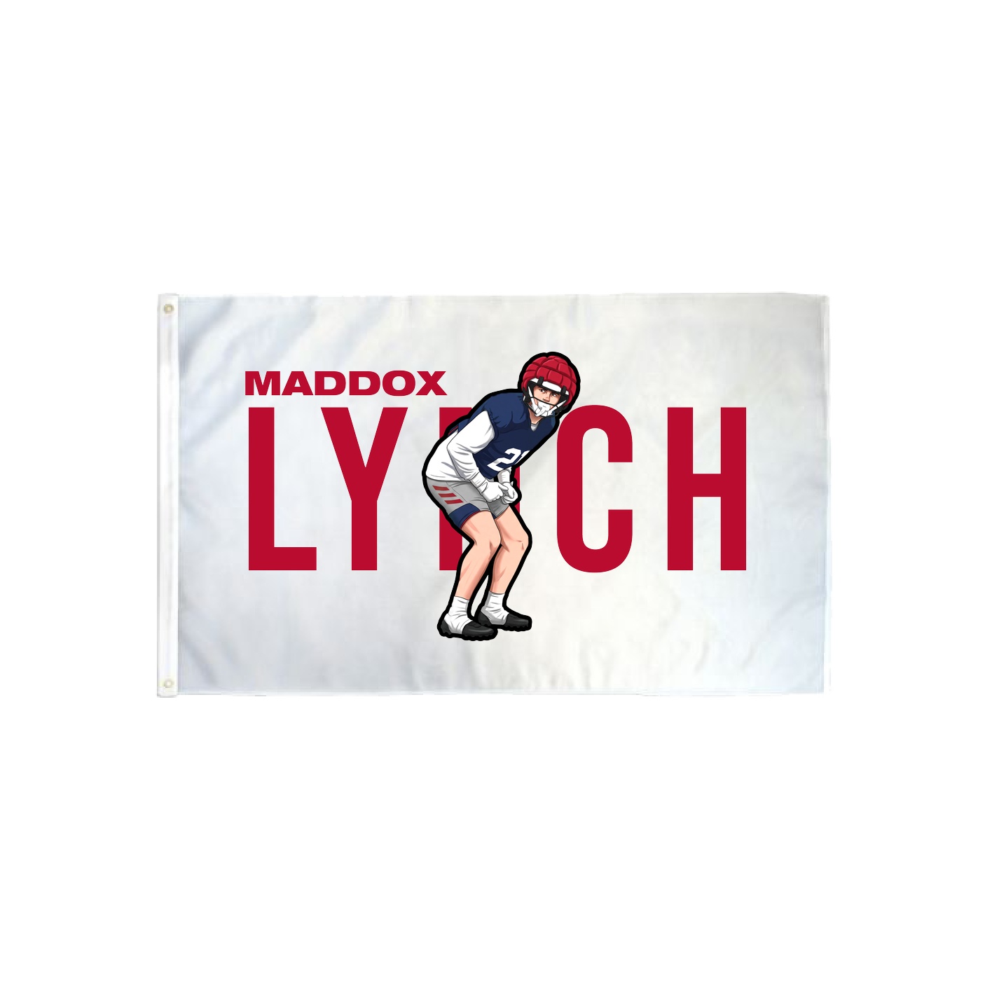 3x5 Flag — Player Name in Classic