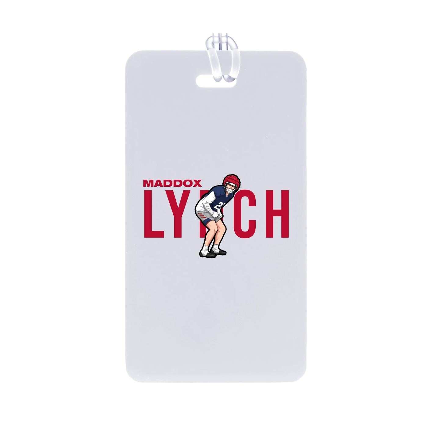 Bag Tag — Player Name in Classic