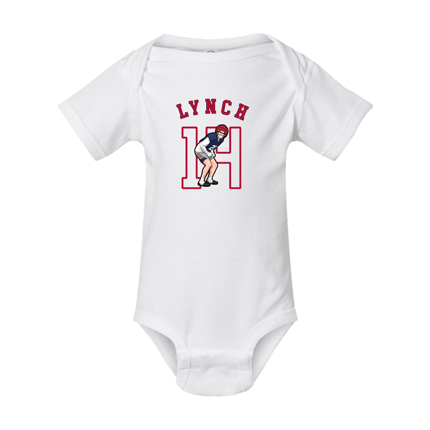 Baby Onesie — Shirsey Arch in White