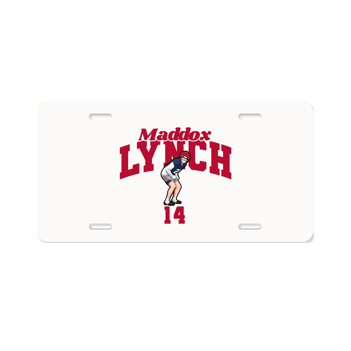 License Plate — Signature Arch in Classic
