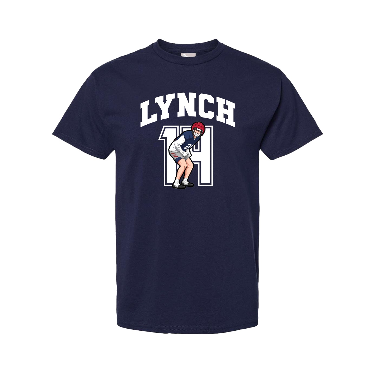 Tee — Number in Navy