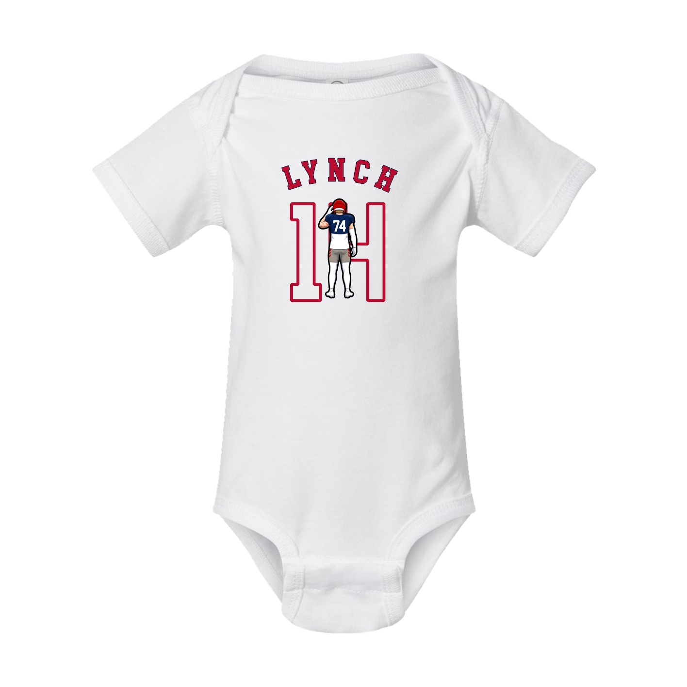 Baby Onesie — Shirsey Arch in White