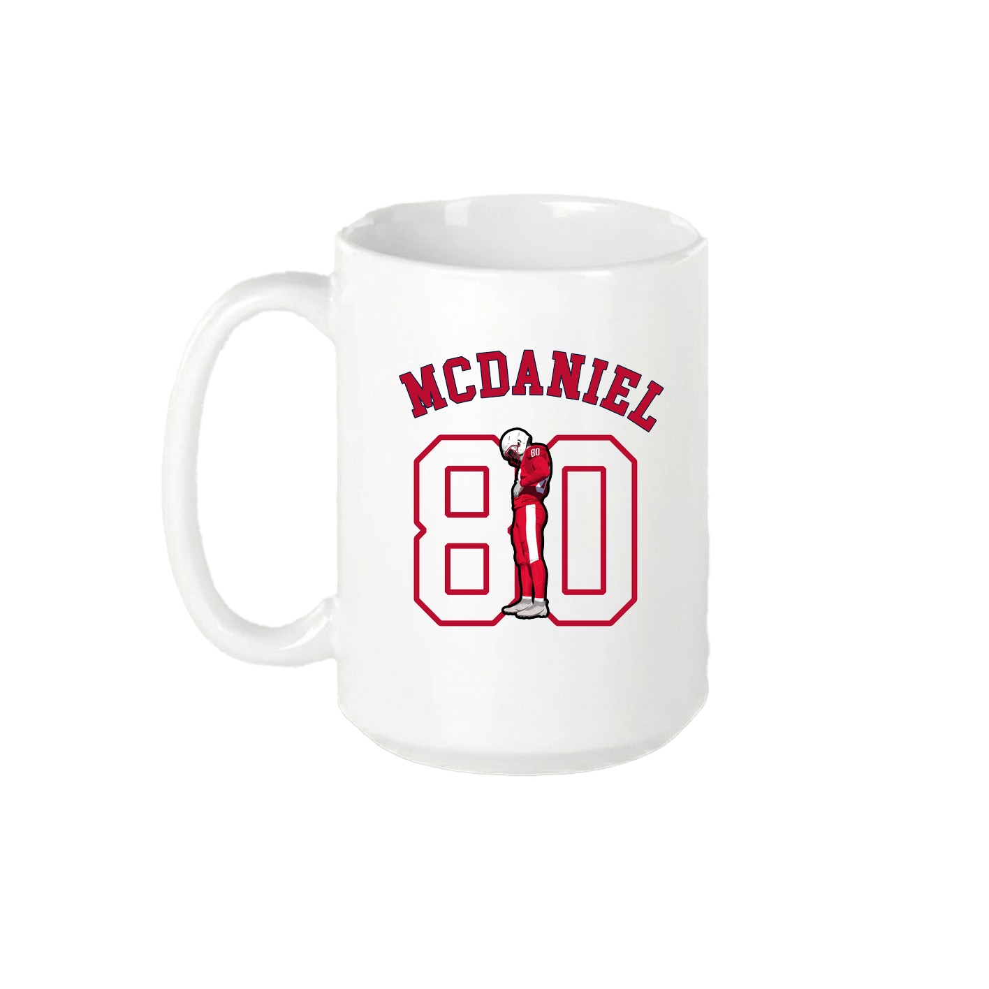 15oz Coffee Mug — Shirsey Arch in White