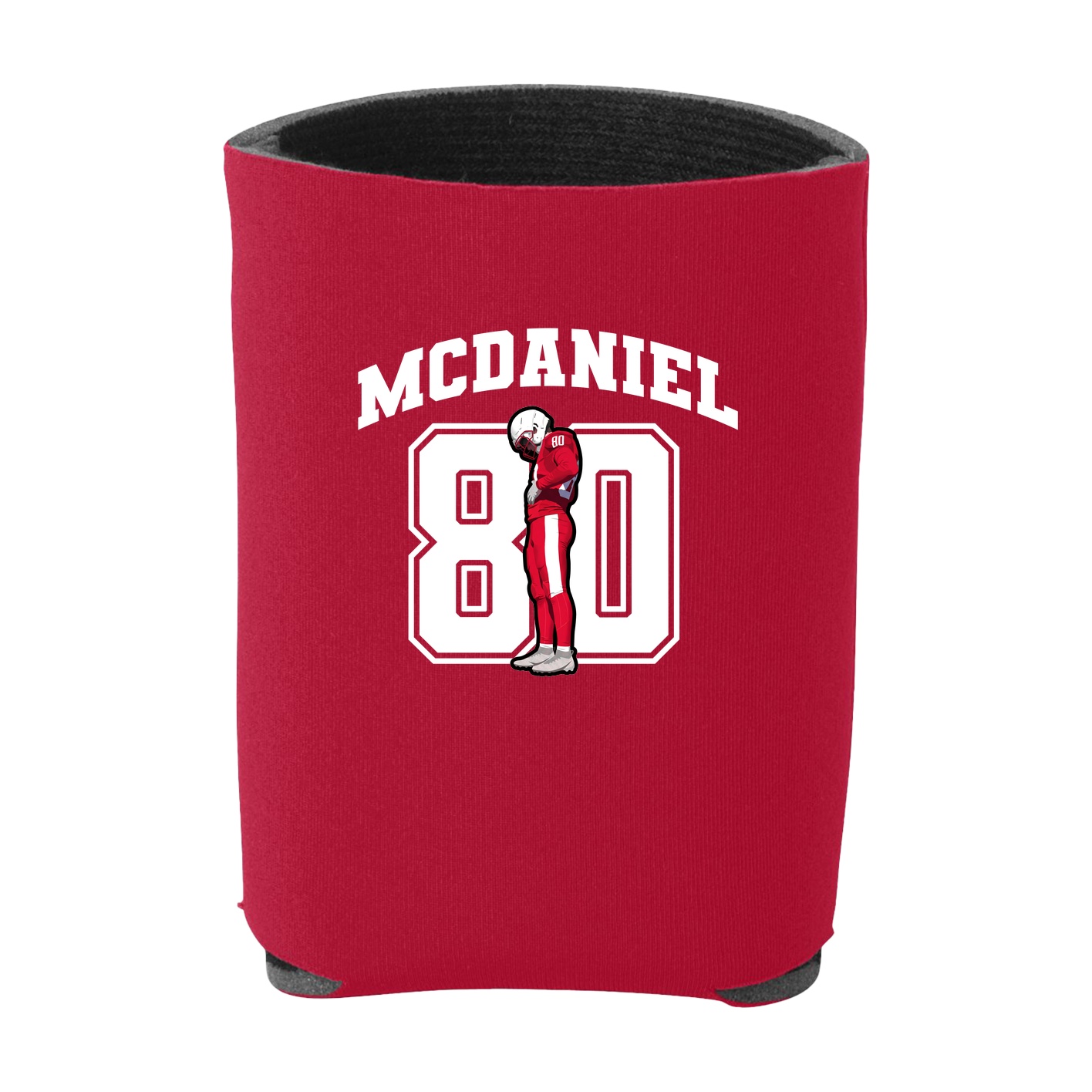 Can Holder — Number in Red