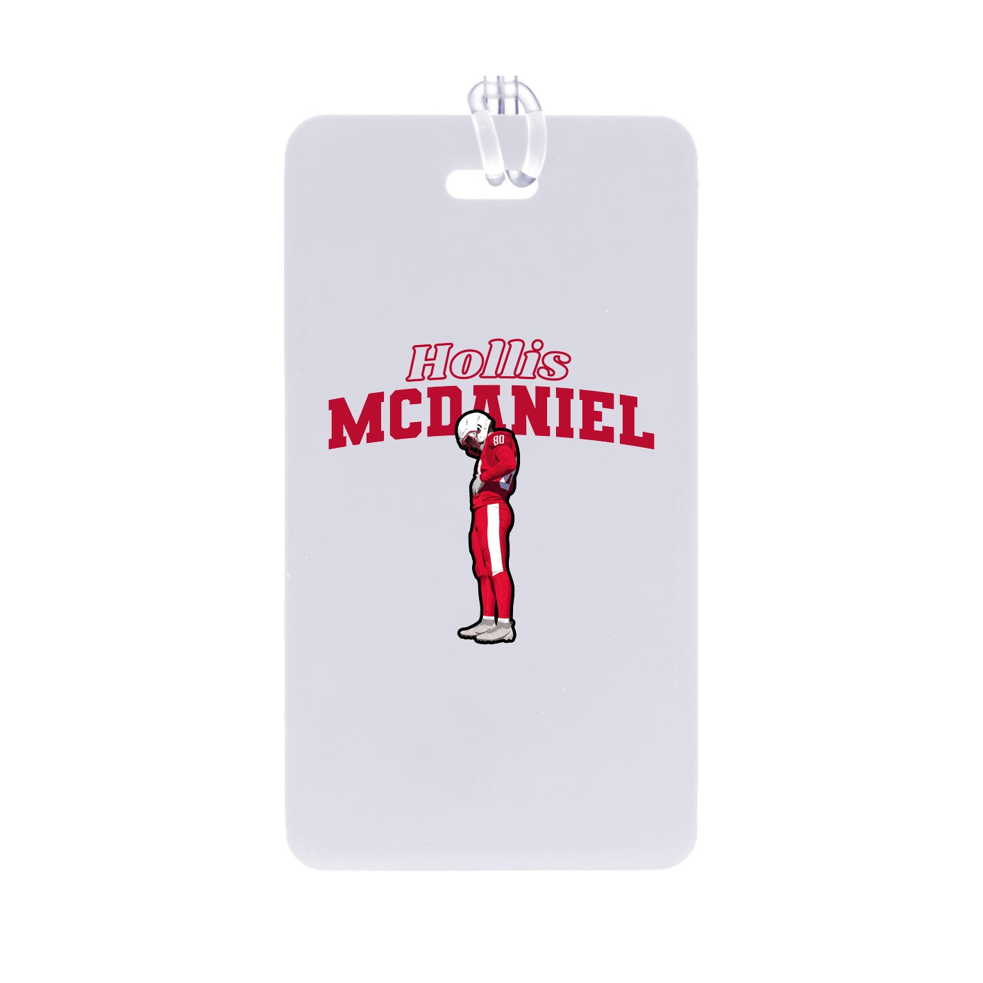 Bag Tag — Name Arch in Classic