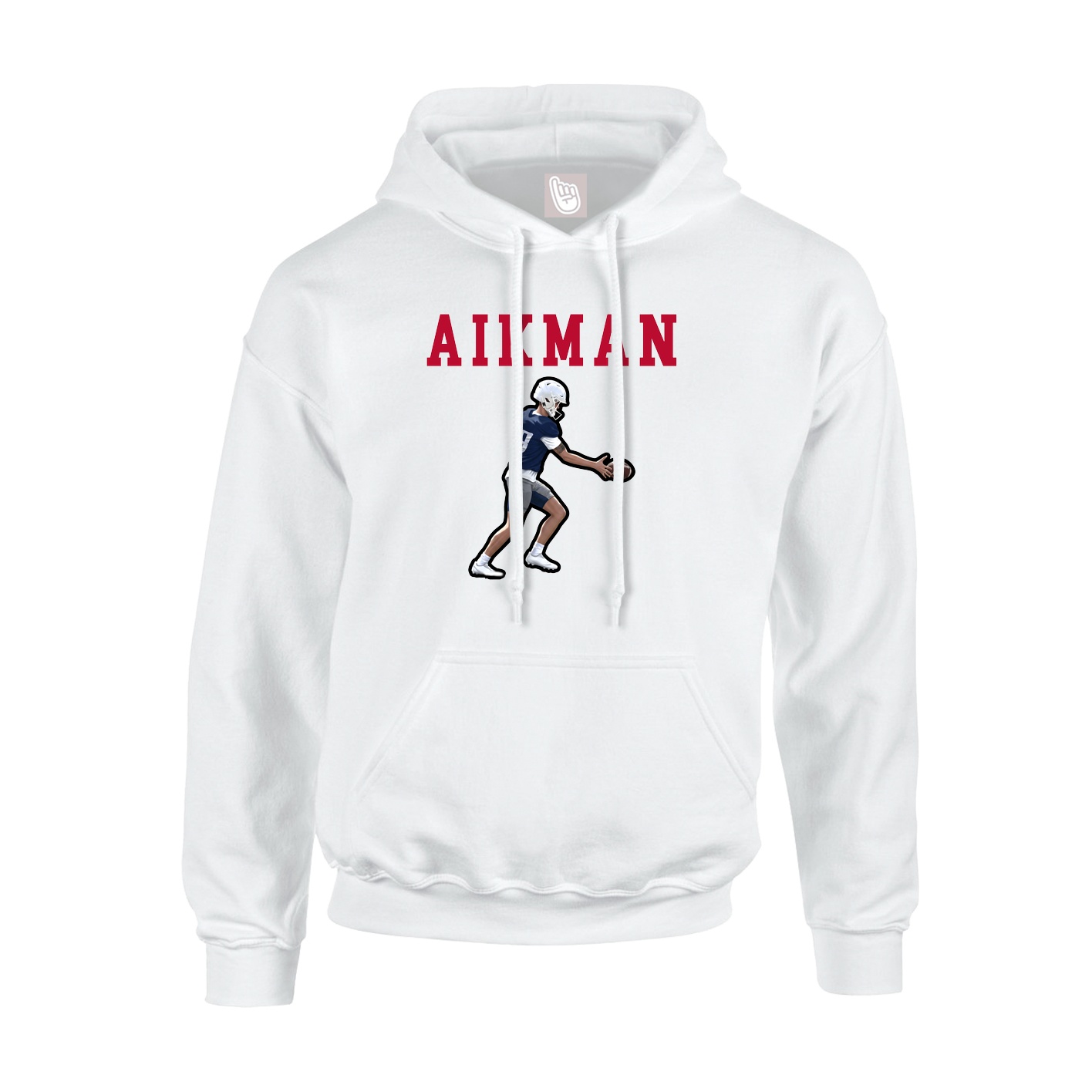 Hoodie — Shirsey in White