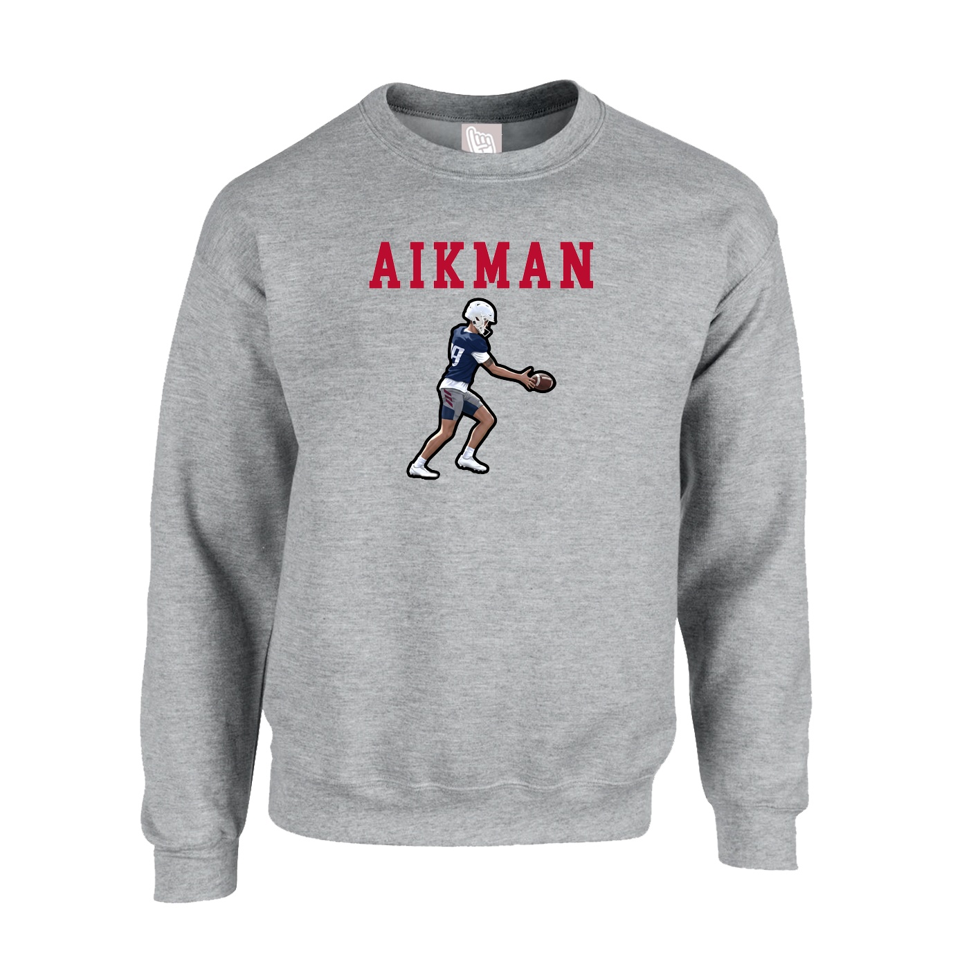 Fleece Crew — Shirsey in Grey