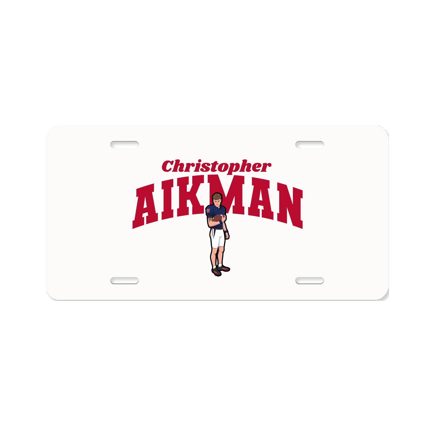 License Plate — Signature Arch in Classic