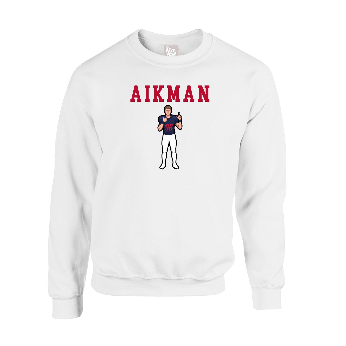 Fleece Crew — Shirsey in White