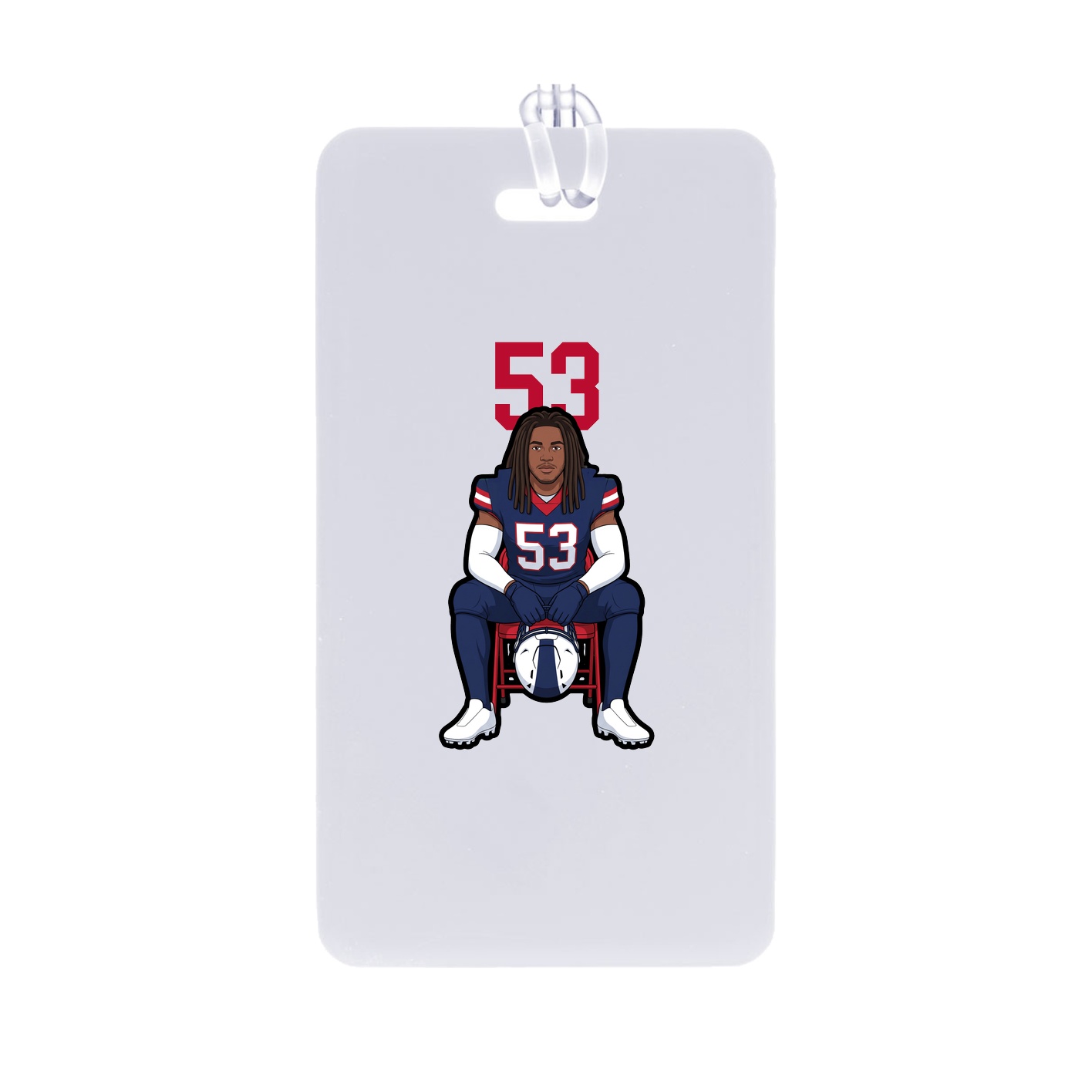 Bag Tag — Number Top in Classic