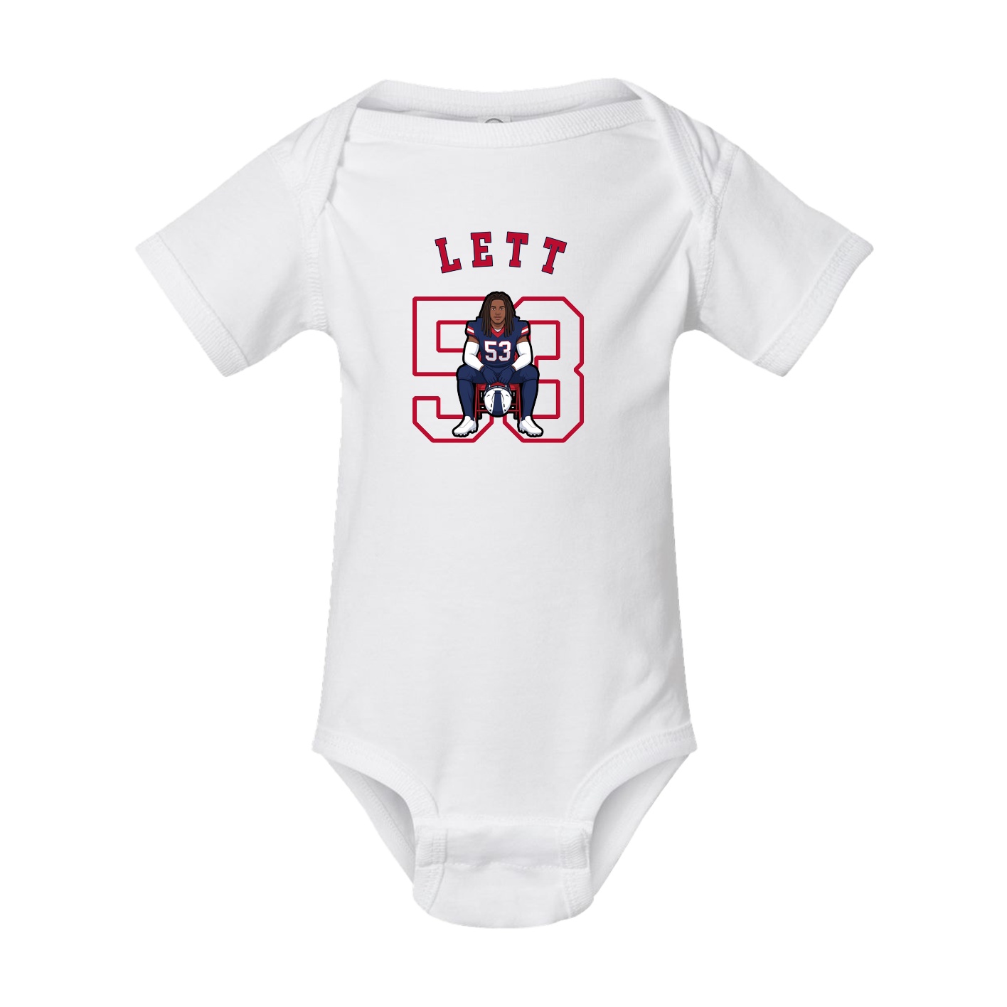 Baby Onesie — Shirsey Arch in White