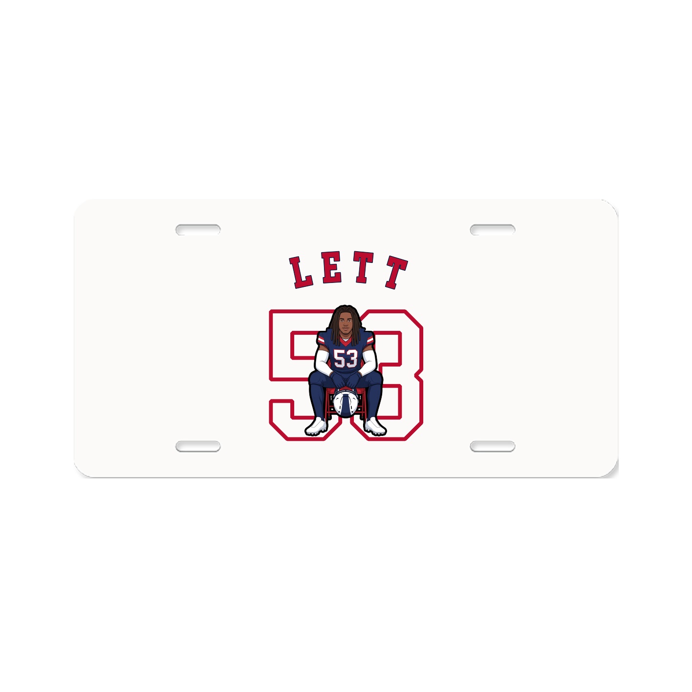 License Plate — Shirsey Arch in Classic