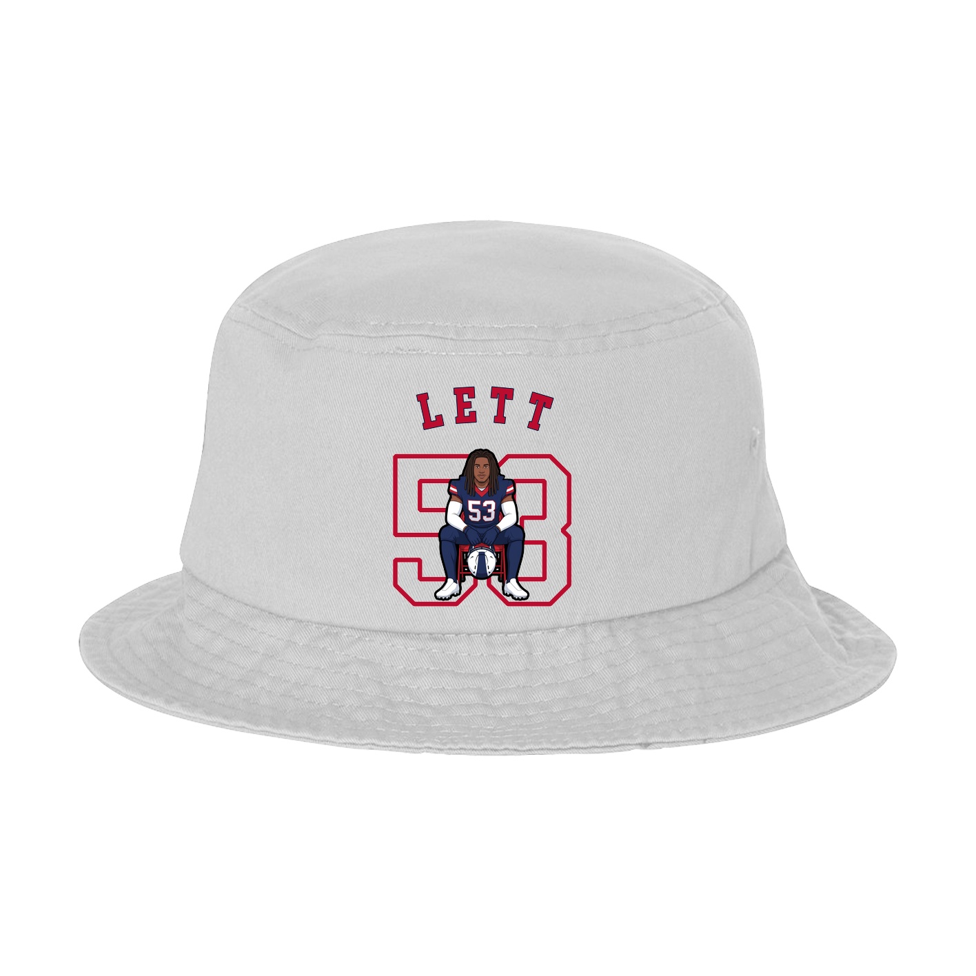 Bucket Cap — Shirsey Arch in White