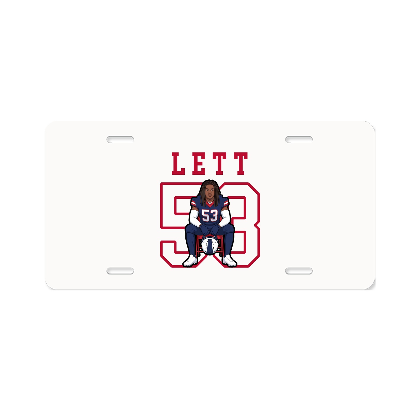License Plate — Shirsey in Classic