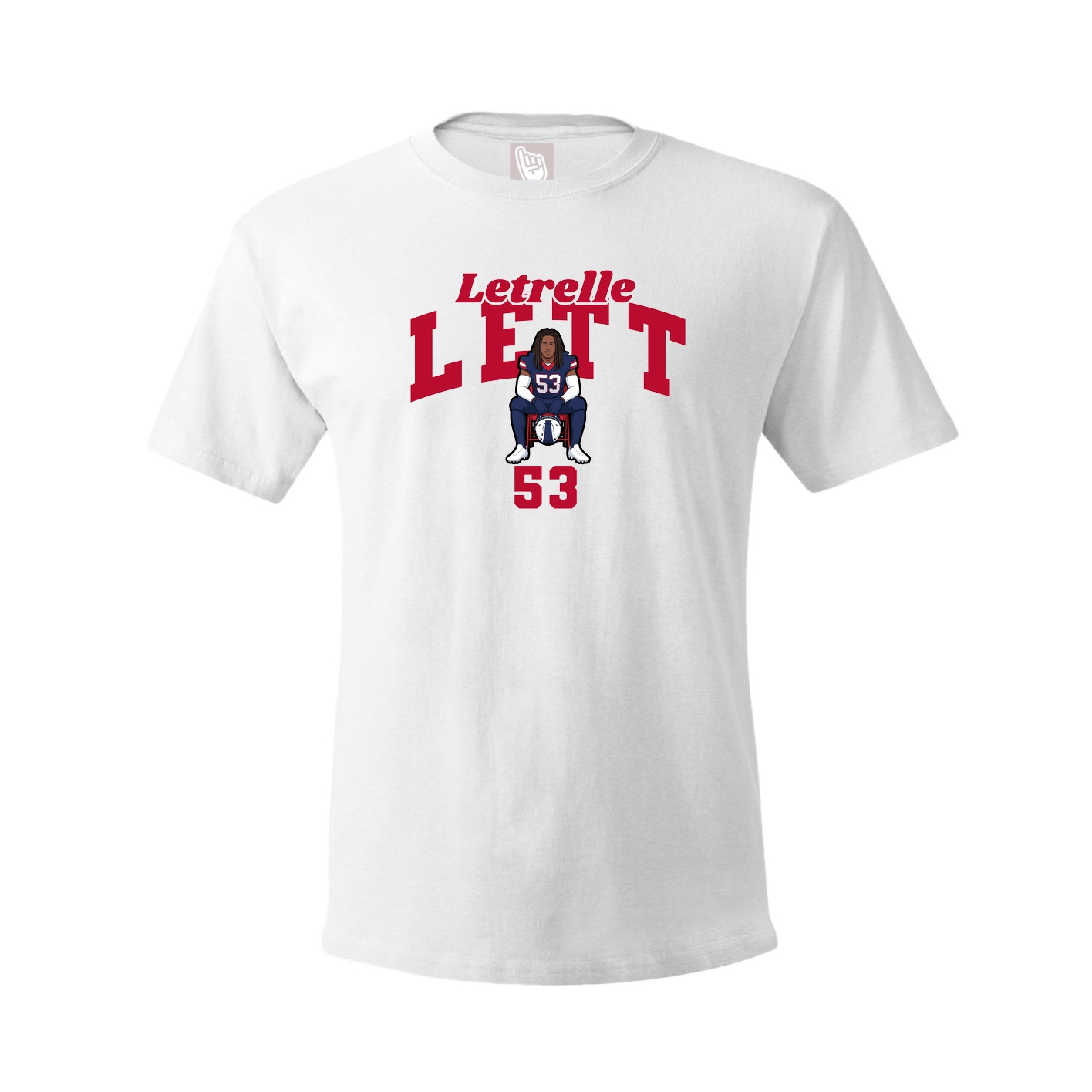 Tee — Signature Arch in White