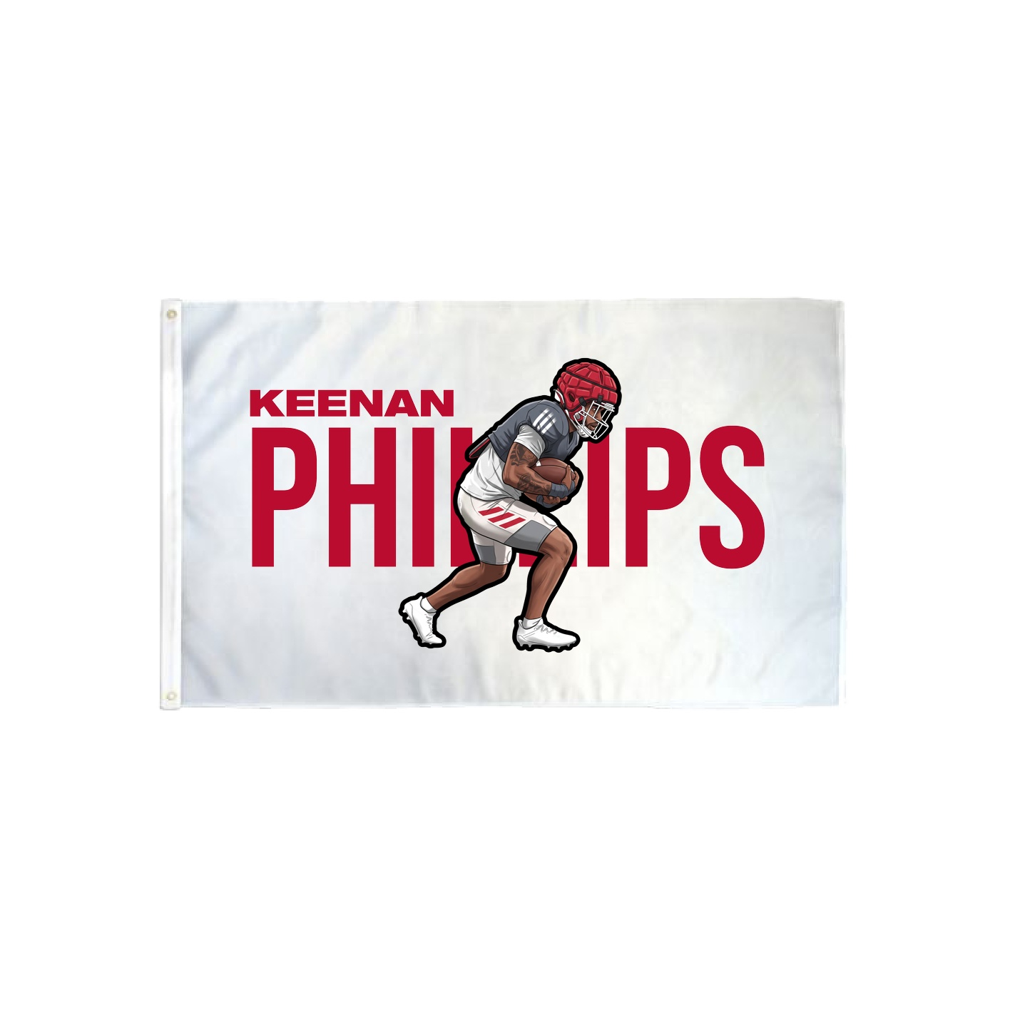 3x5 Flag — Player Name in Classic
