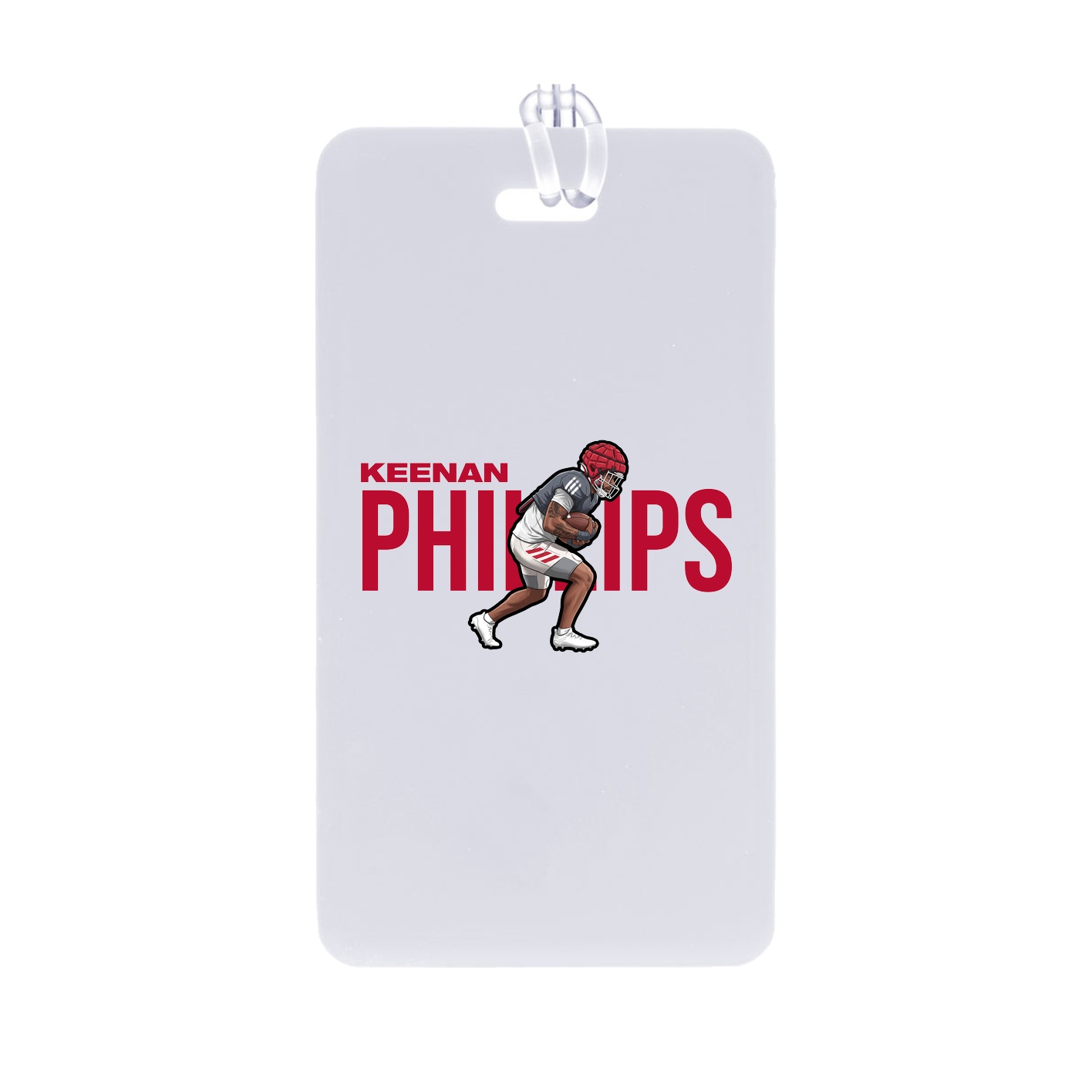 Bag Tag — Player Name in Classic