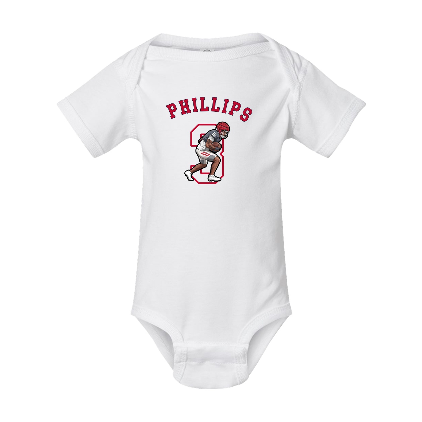 Baby Onesie — Shirsey Arch in White