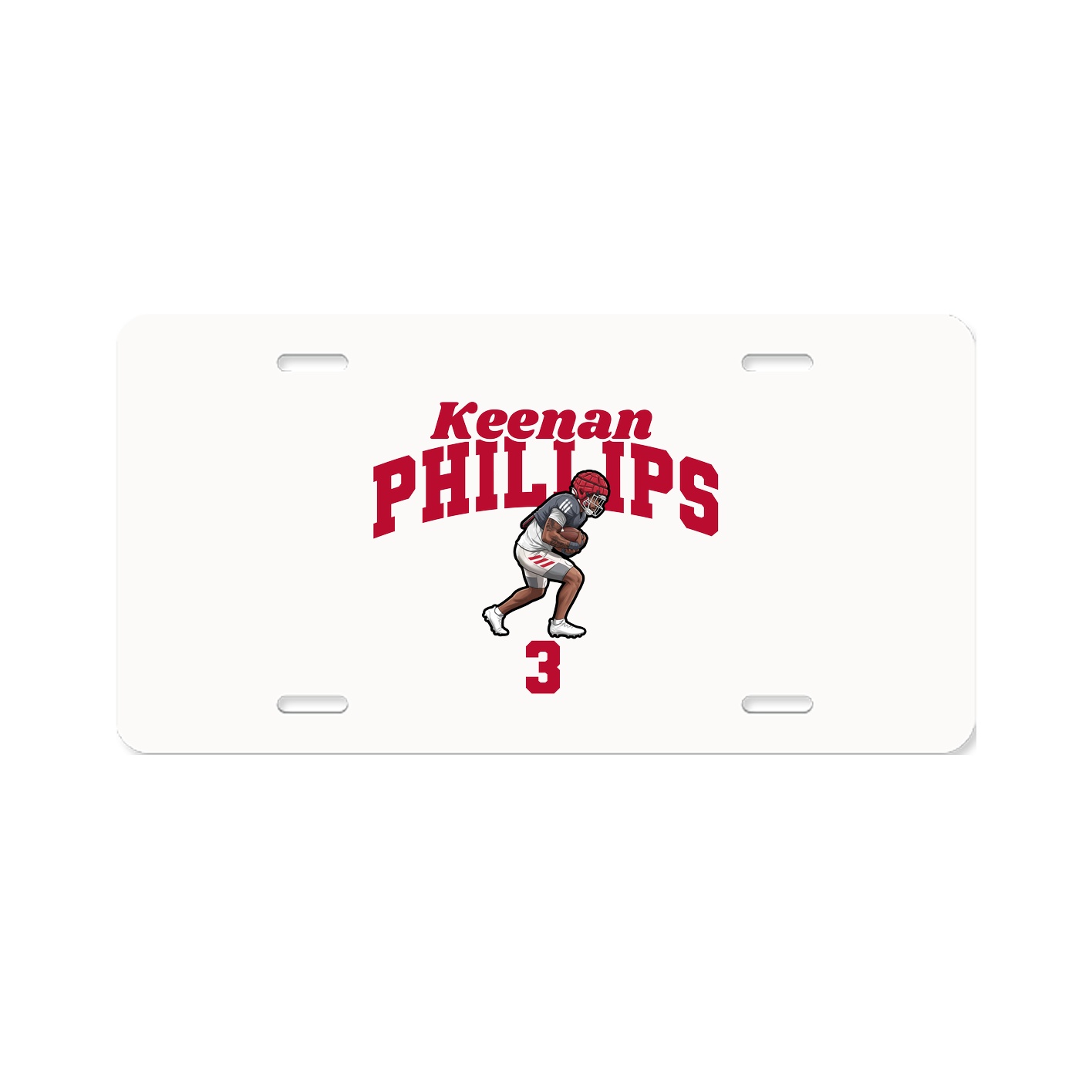 License Plate — Signature Arch in Classic