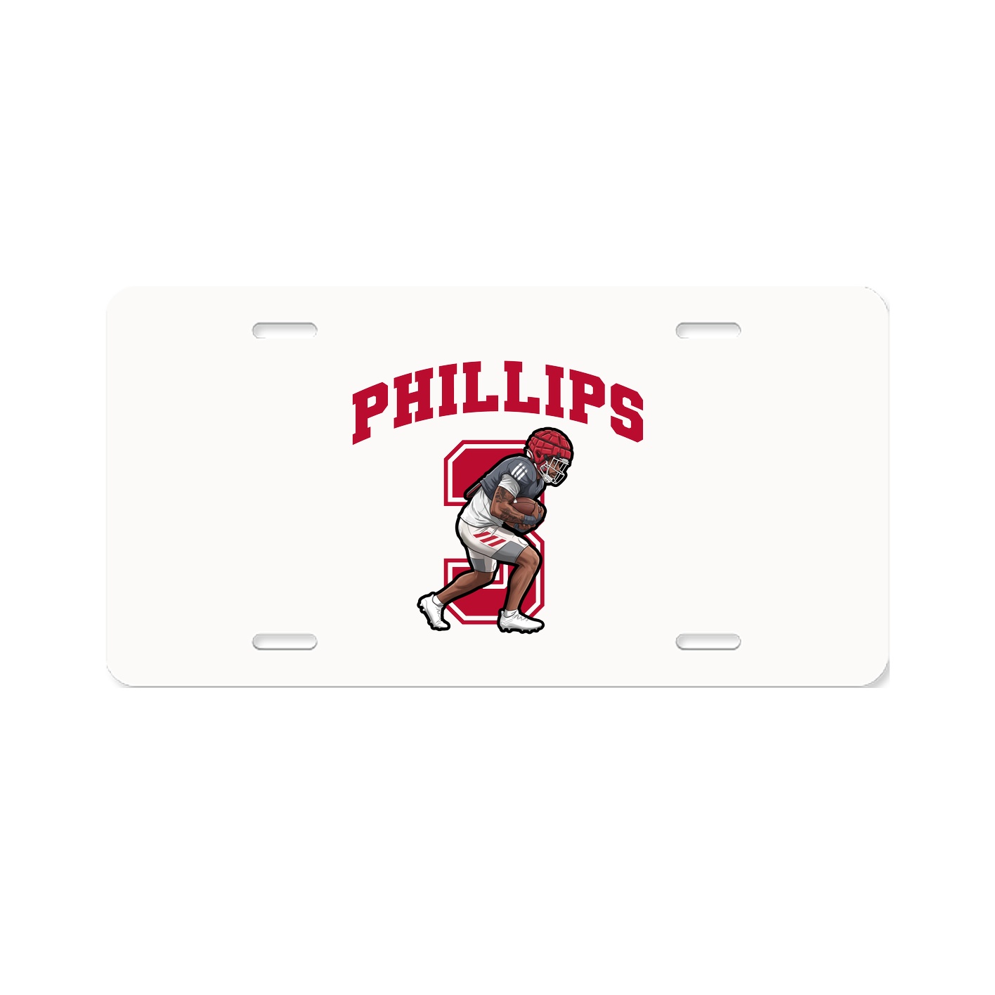 License Plate — Number in Classic