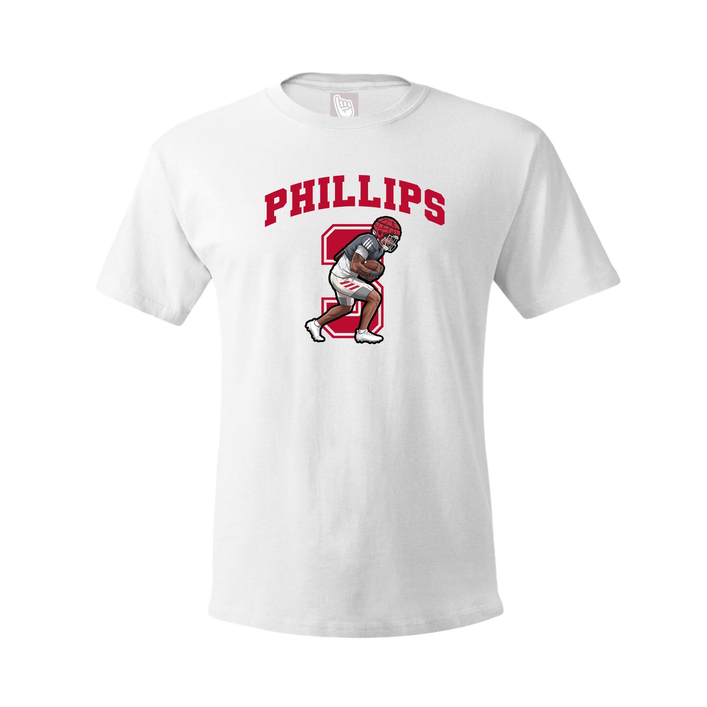 Tee — Number in White