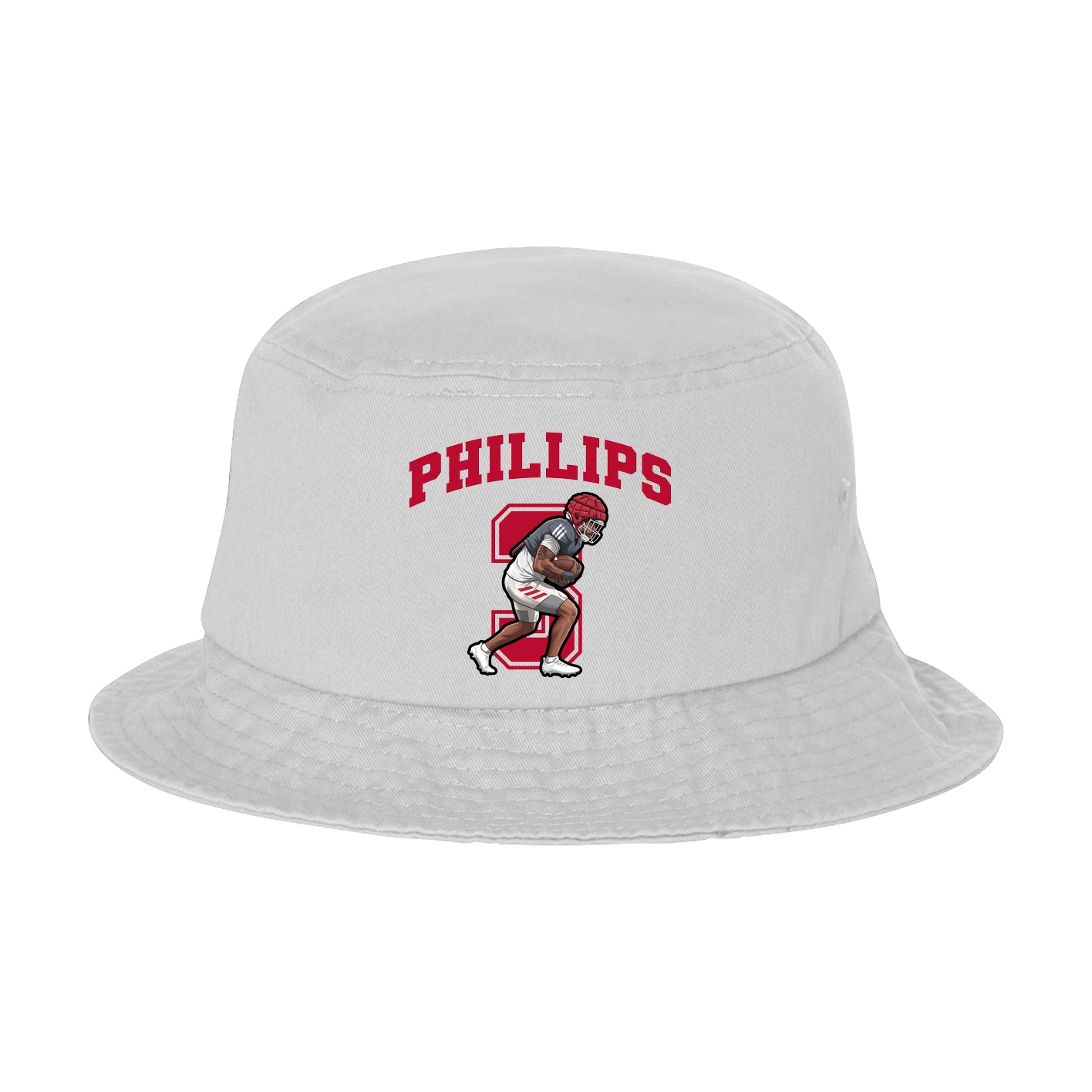 Bucket Cap — Number in White