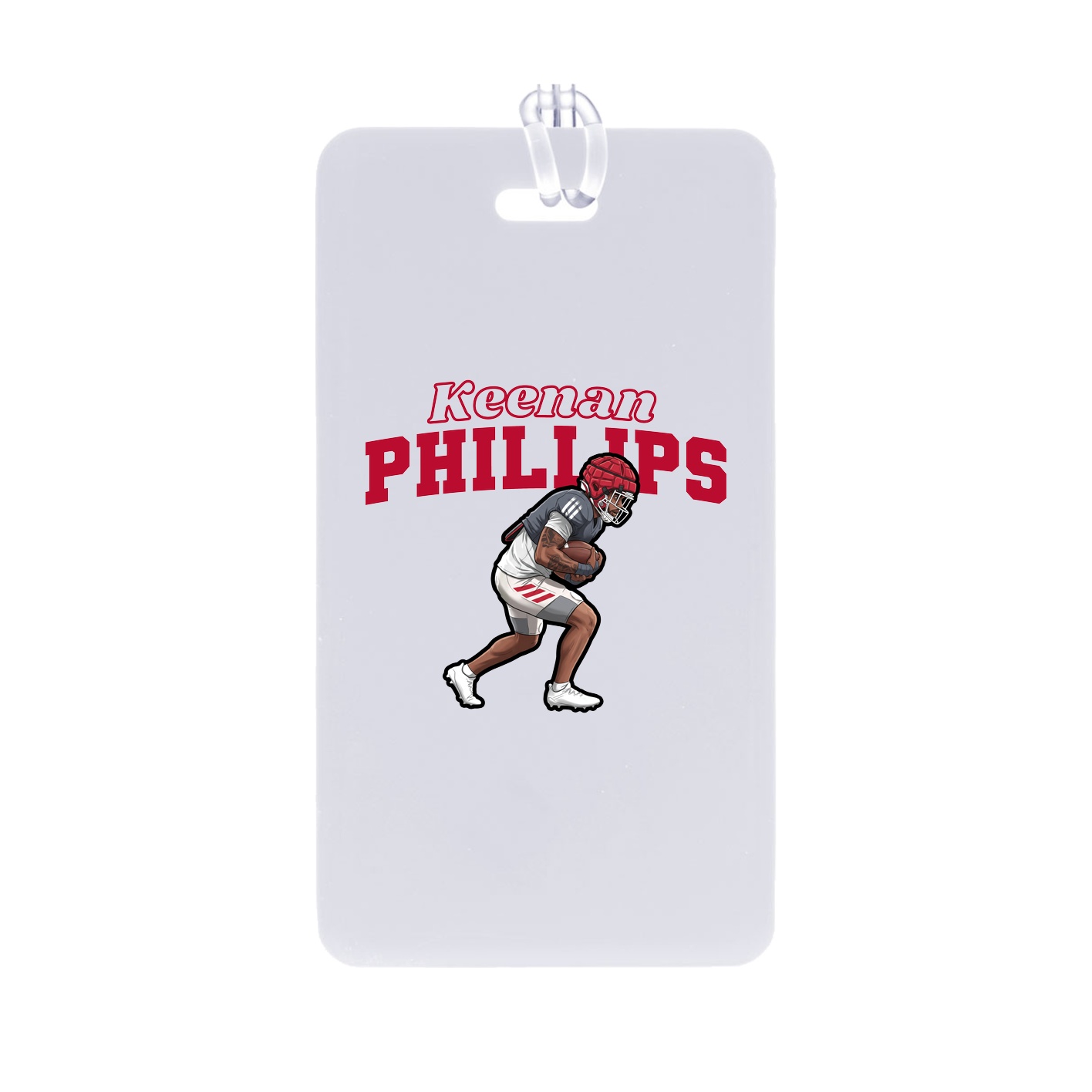 Bag Tag — Name Arch in Classic