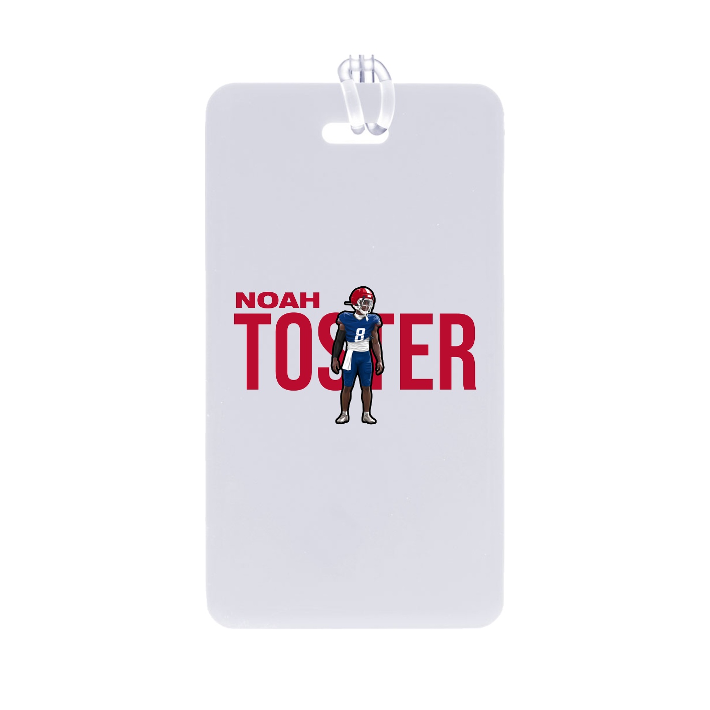 Bag Tag — Player Name in Classic