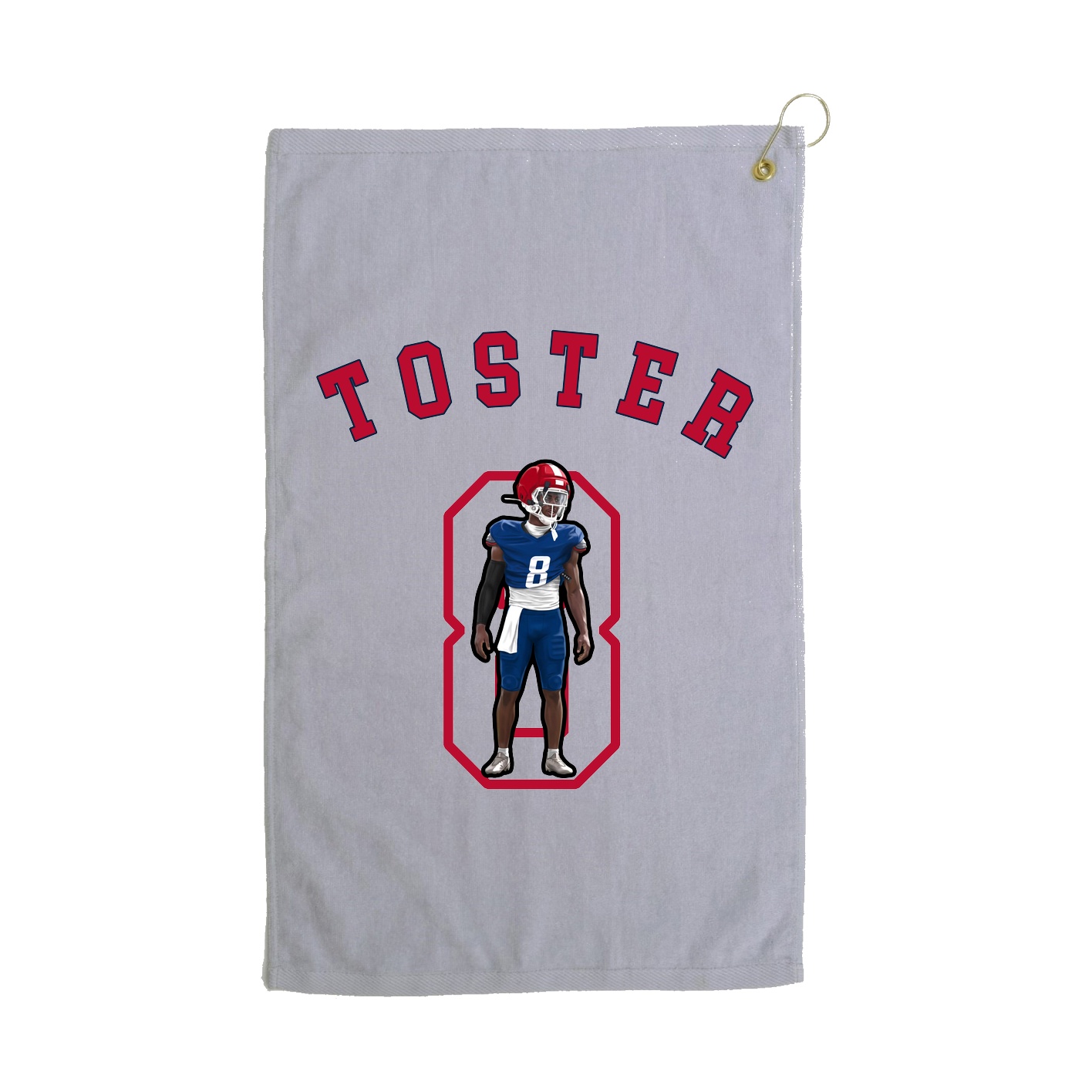 Golf Towel — Shirsey Arch in Grey