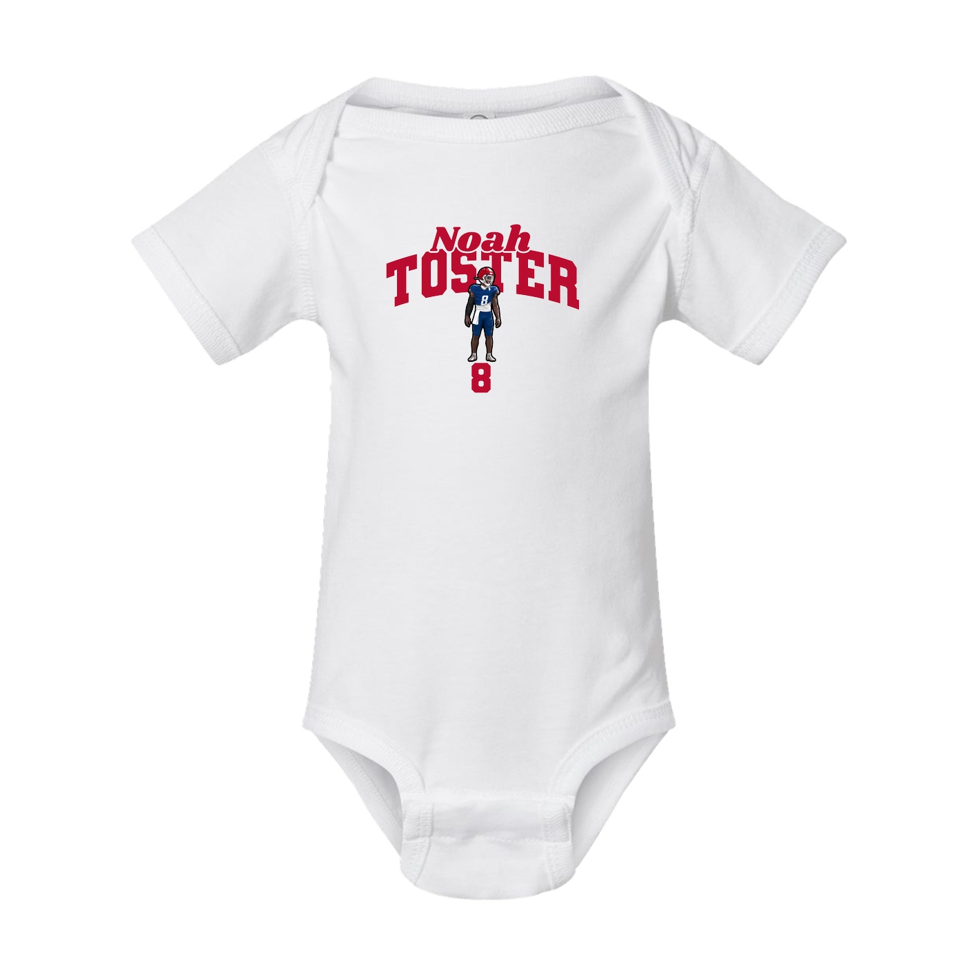 Baby Onesie — Signature Arch in White
