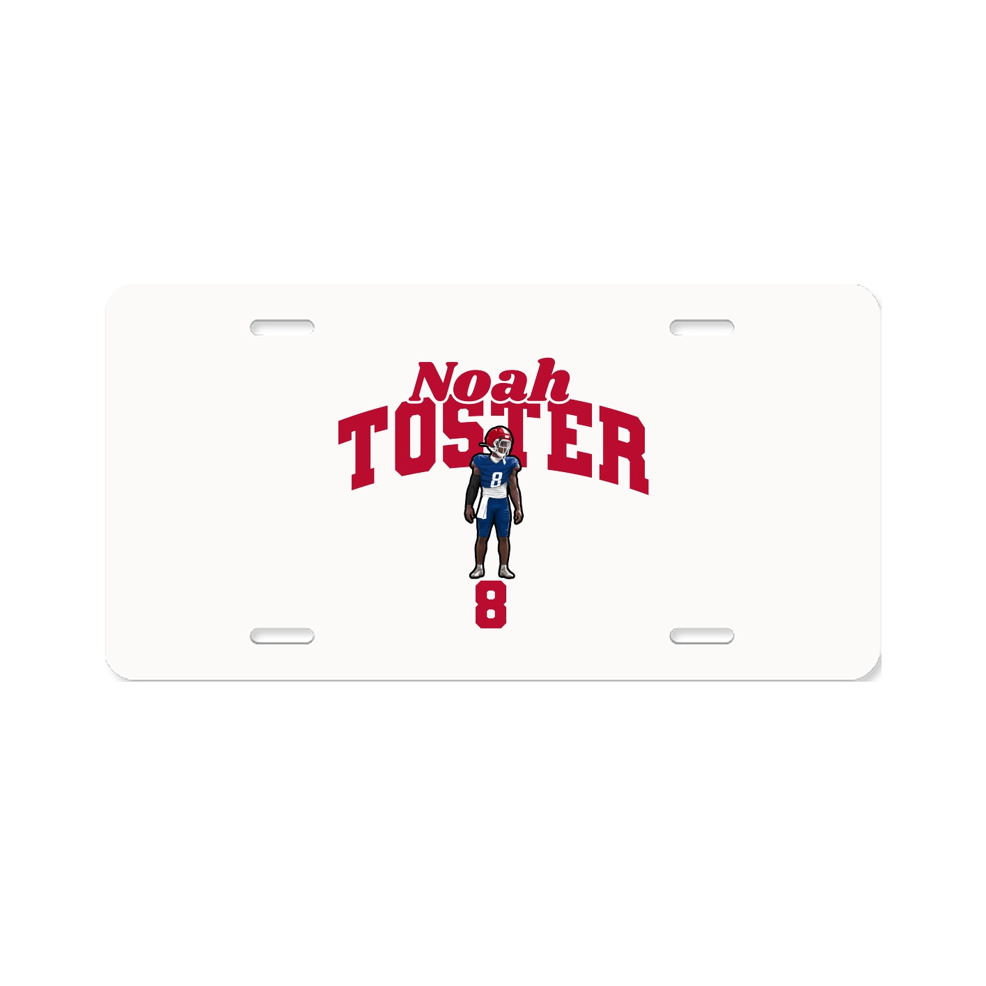 License Plate — Signature Arch in Classic