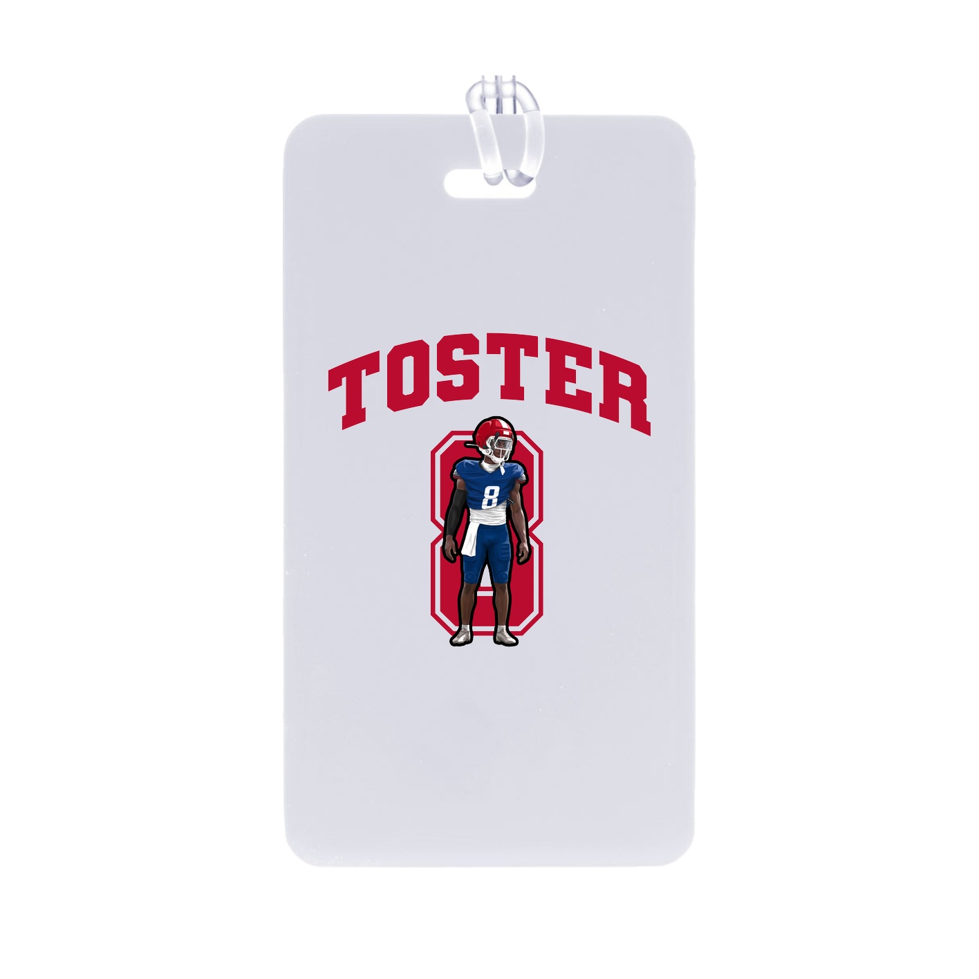Bag Tag — Number in Classic