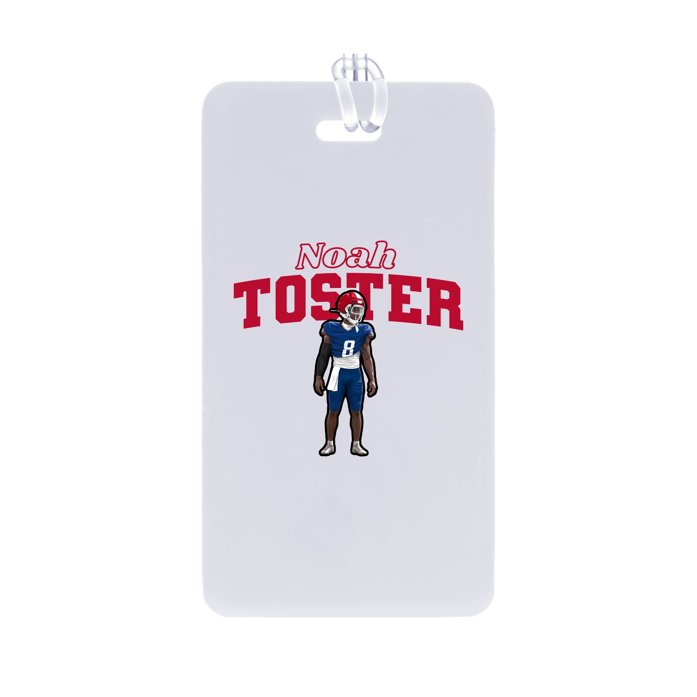 Bag Tag — Name Arch in Classic